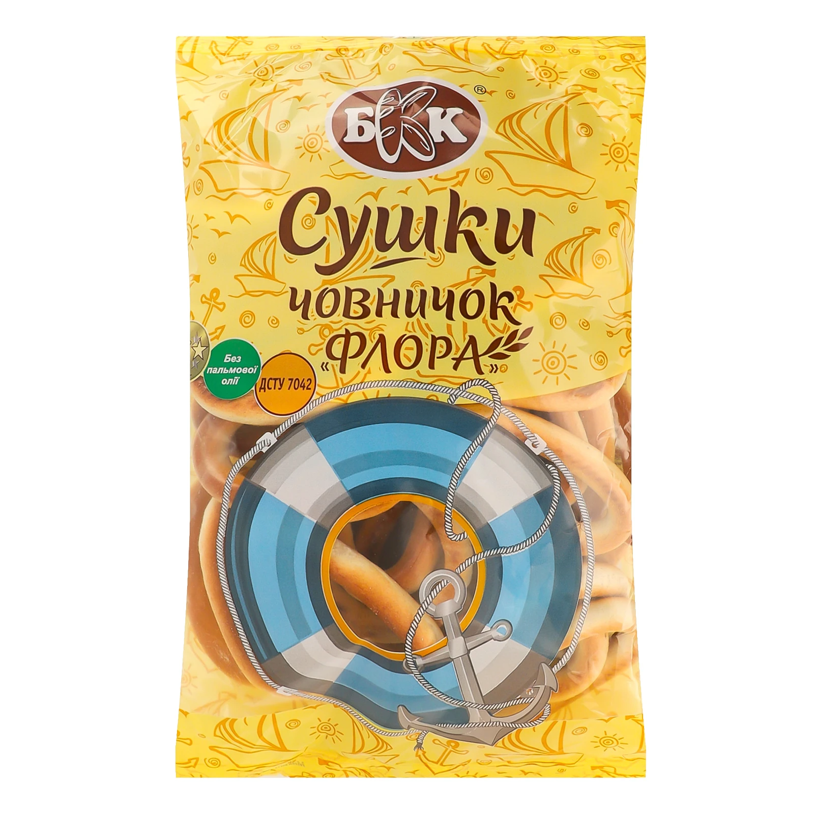 Сушки БКК човничок Флора 300г