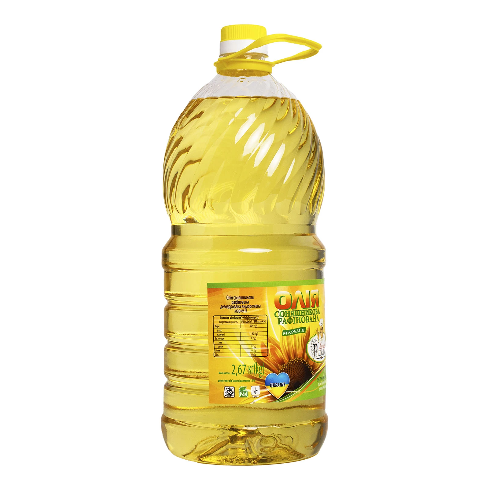 Олія Кухар Рішельє 2,67кг (2,9л) соняшникова раф Фото №:2