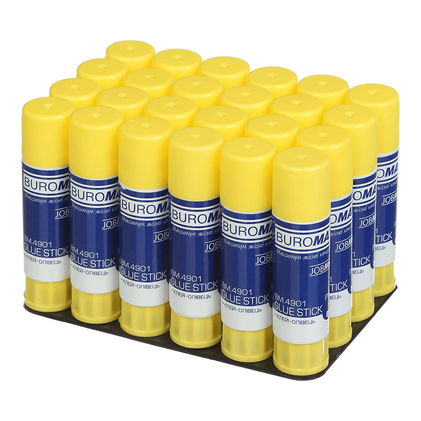 Клей-олівець ПВА Buromax 8г Jobmax Фото №:1