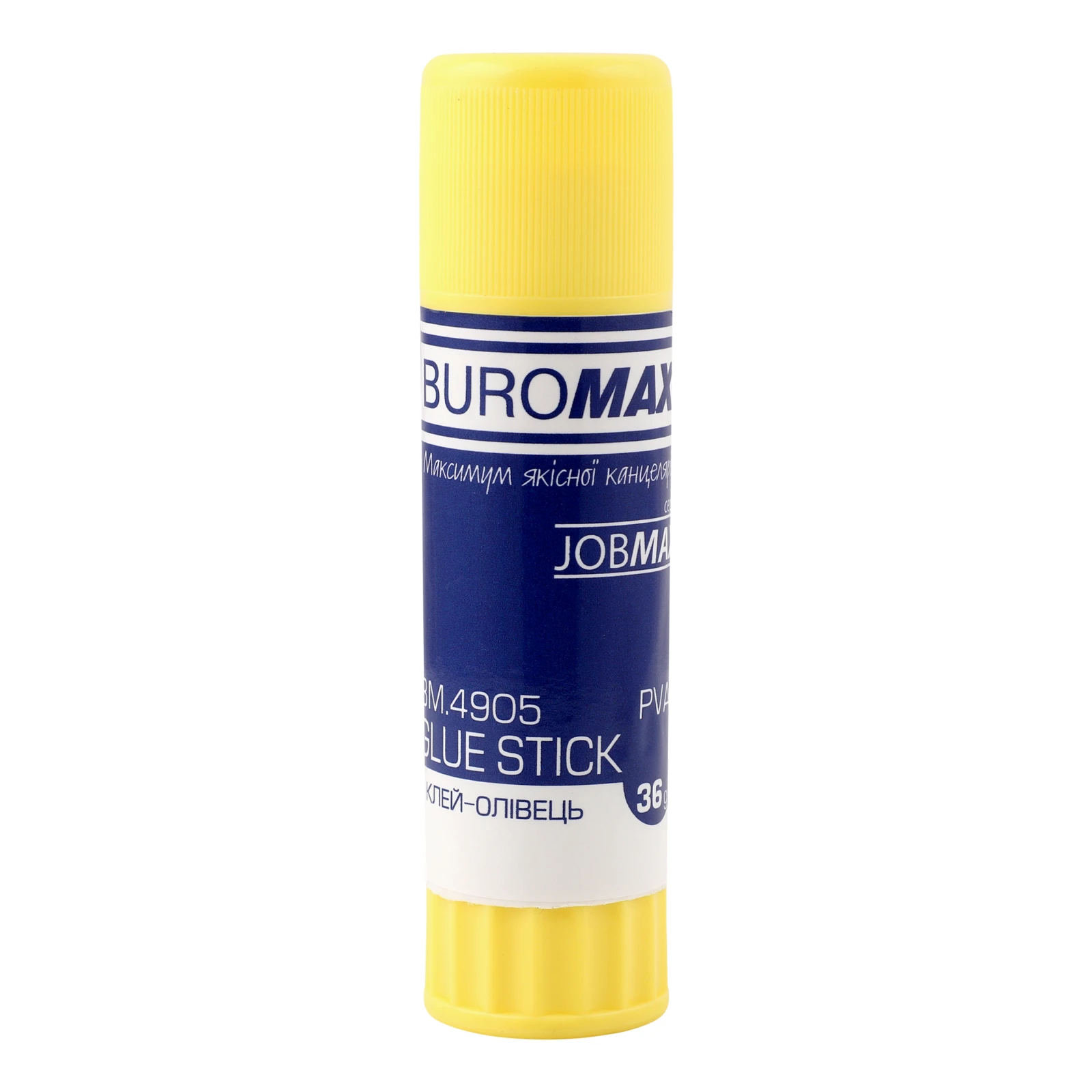 Клей-олівець Buromax Jobmax №BM.4905 36г 1шт