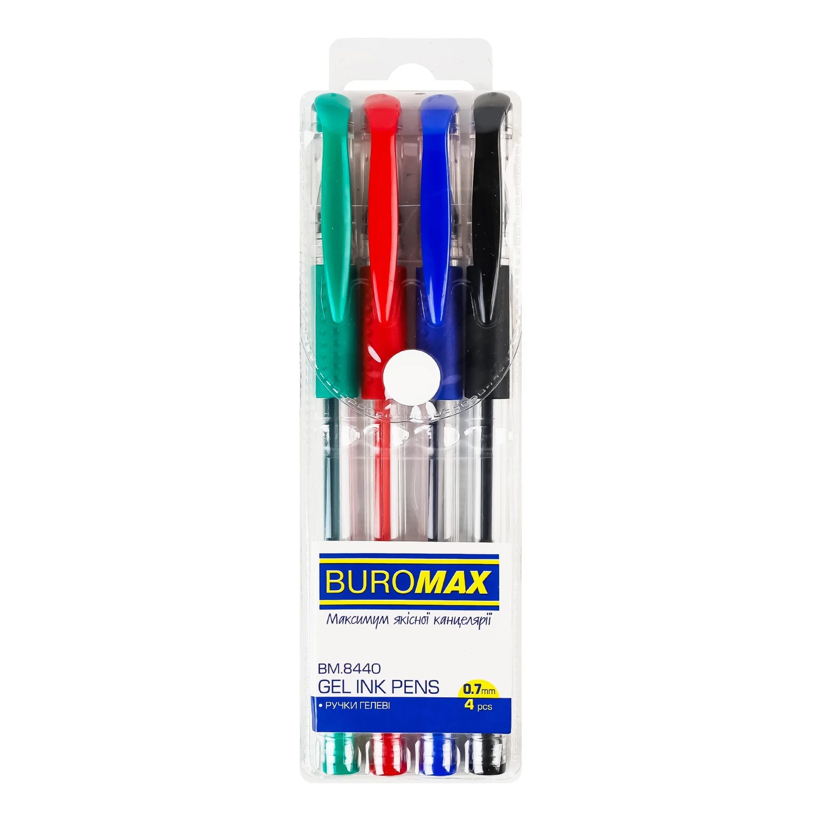 Набір ручок Buromax №BM.8440 гелевих 1шт