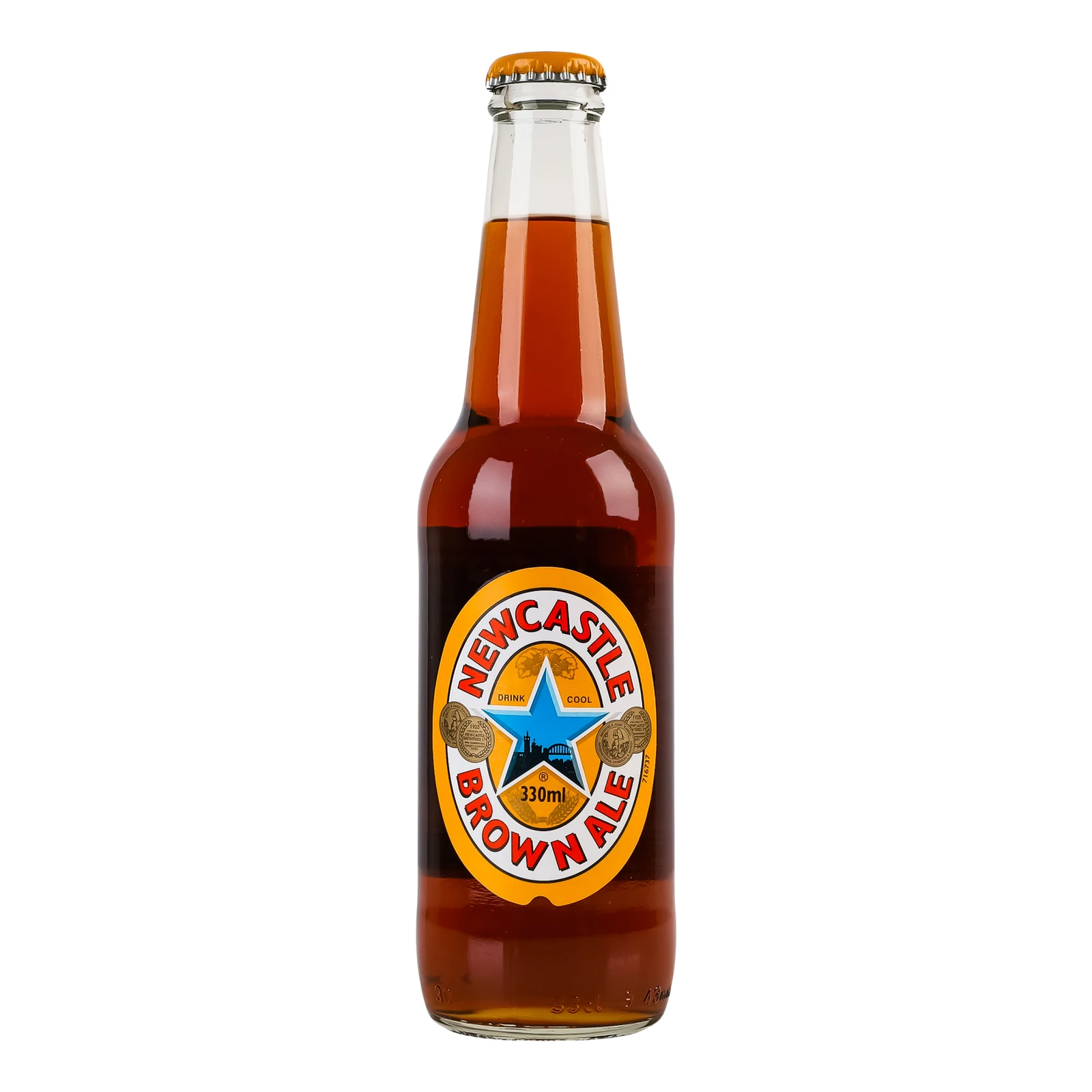 Пиво Newcastle Brown Ale напівтемне пастеризоване 4.7% Фото навігації №:1
