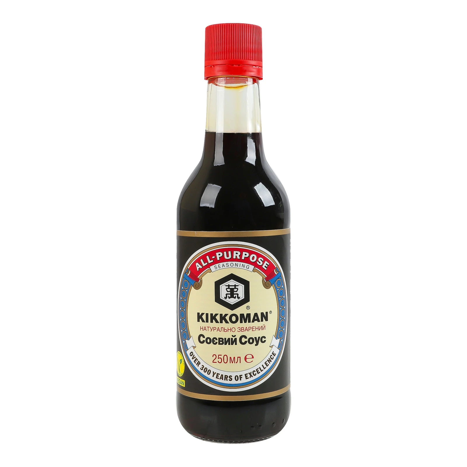 Соус соєвий Kikkoman натурально зварений 250мл Фото №:1