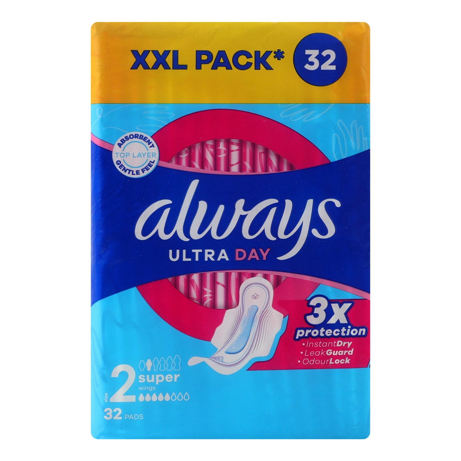Прокладки Always гігієнічні Ultra Day Super ароматизовані 32шт Фото №:1