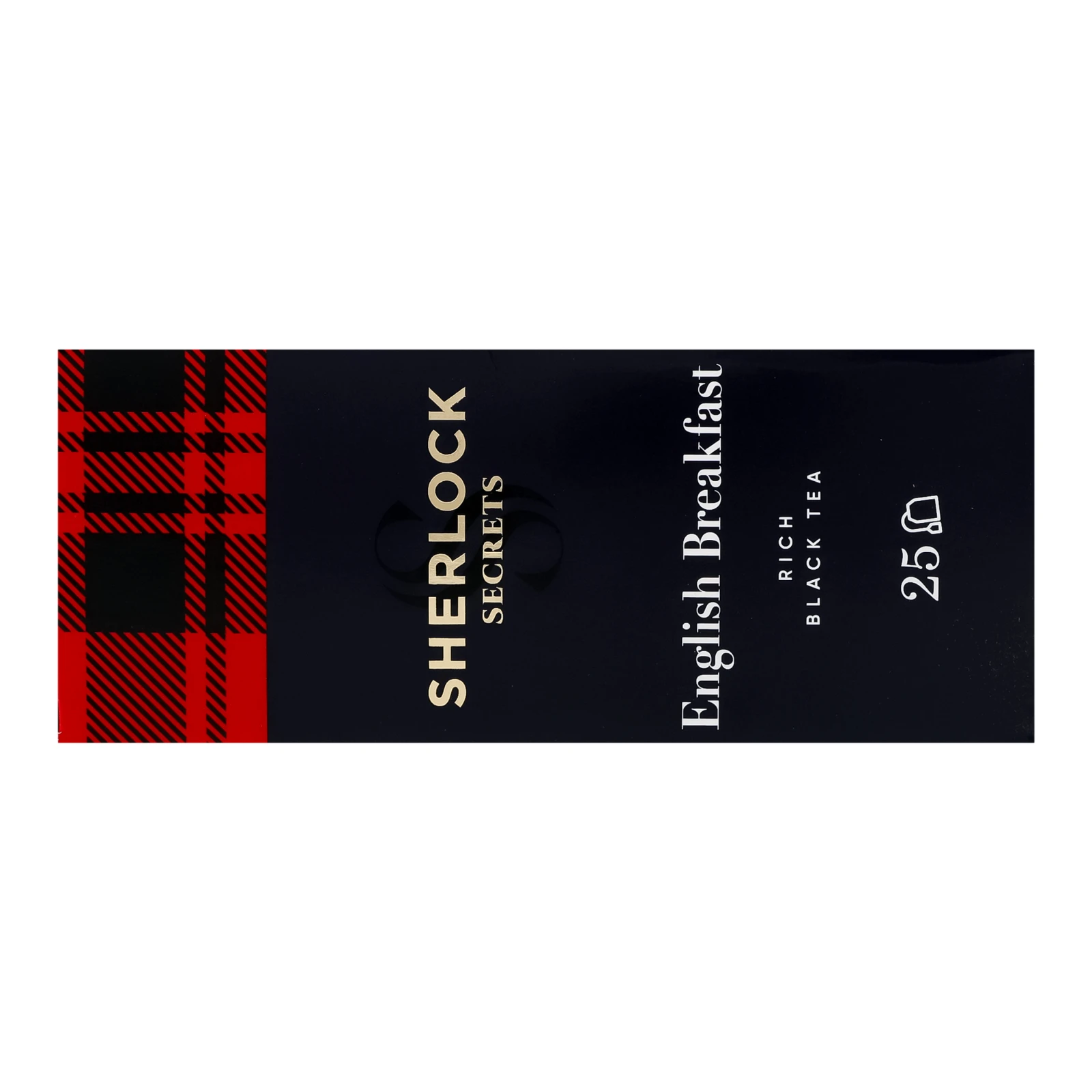 Чай Sherlock Secrets English Breakfast чорний байховий 25х2г Фото №:2