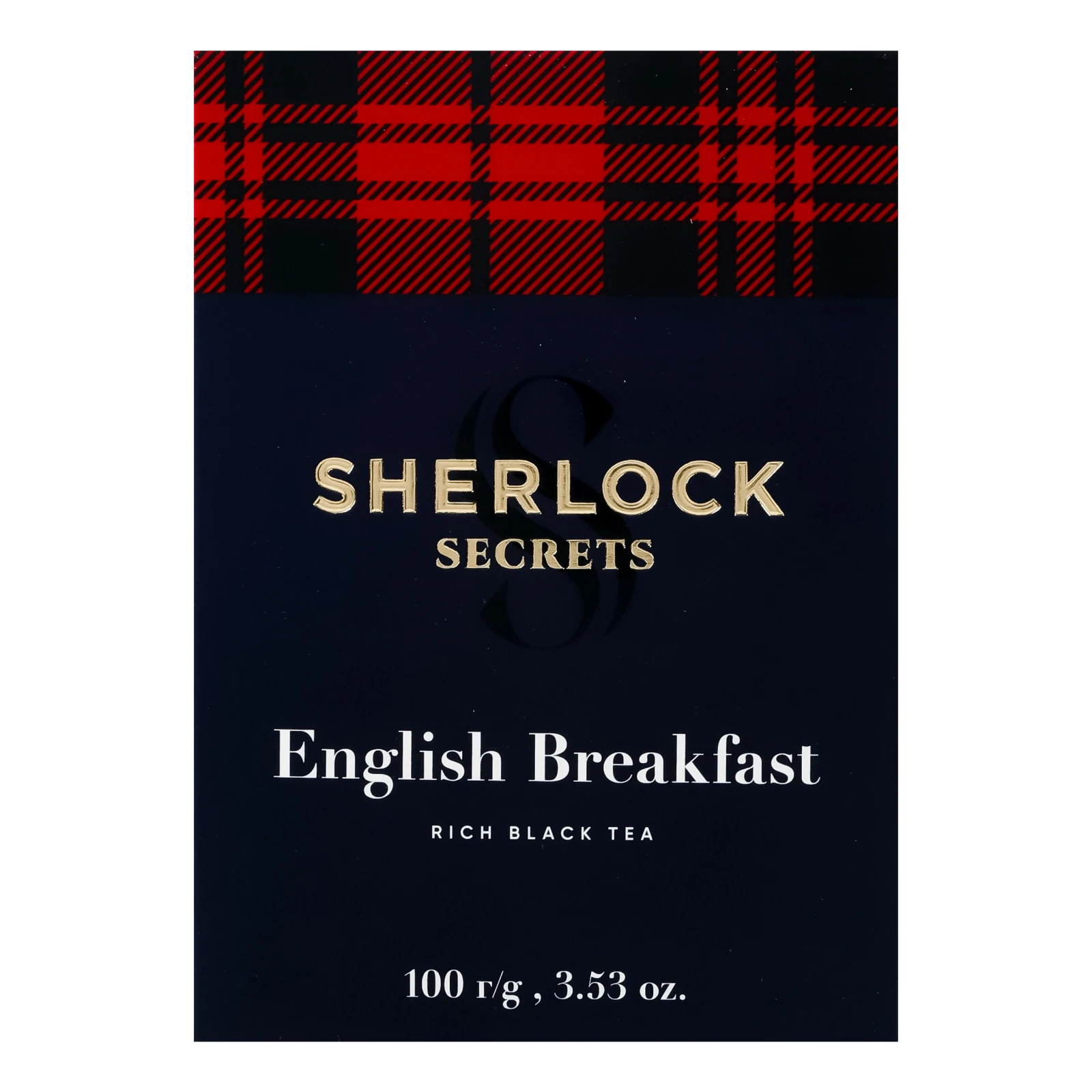 Чай Sherlock Secrets English Breakfast чорний байховий 100г Фото №:2