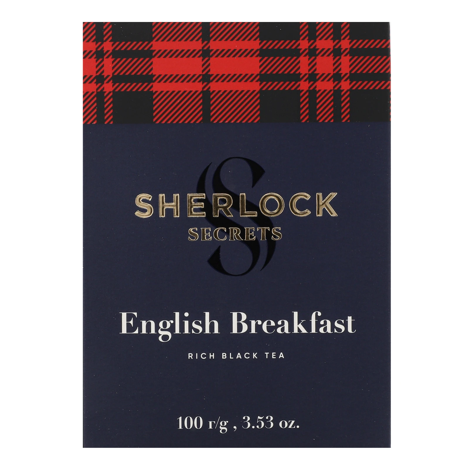 Чай Sherlock Secrets English Breakfast чорний байховий 100г Фото №:2