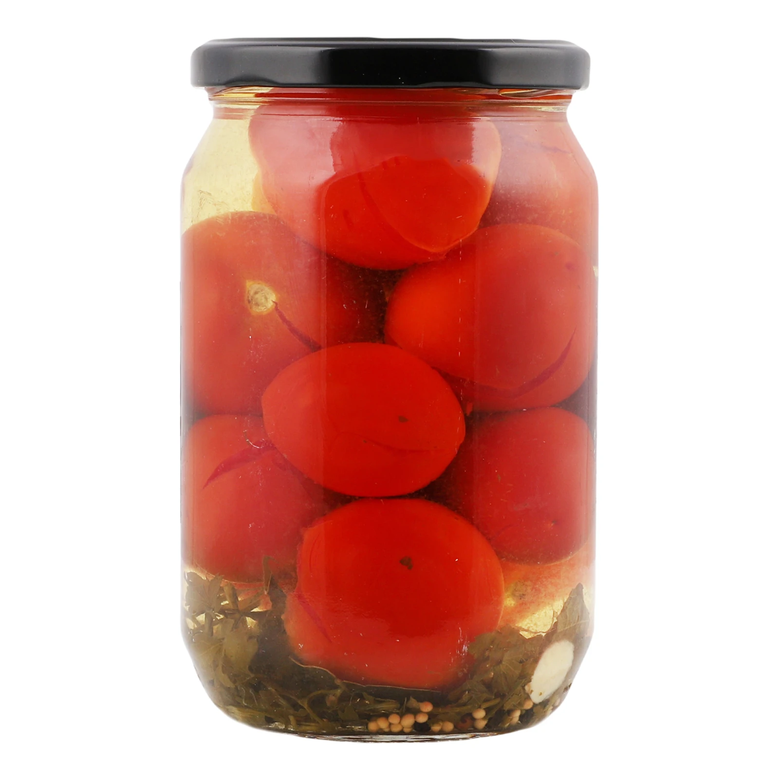 Томати Natur Bravo Преміум мариновані слабокислі стерилізовані 670г Фото №:2