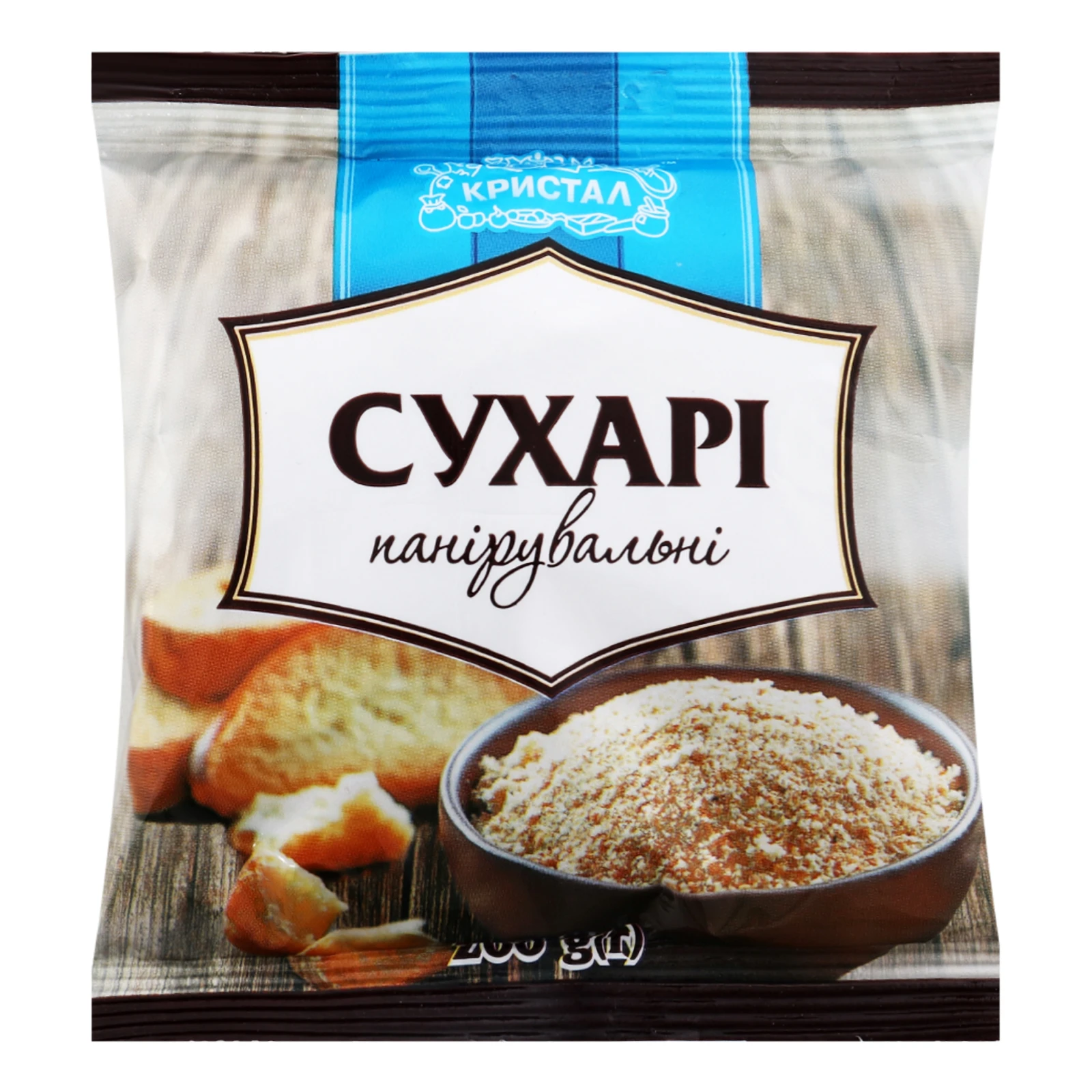 Сухарі панірувальні Кристал Фото №:1