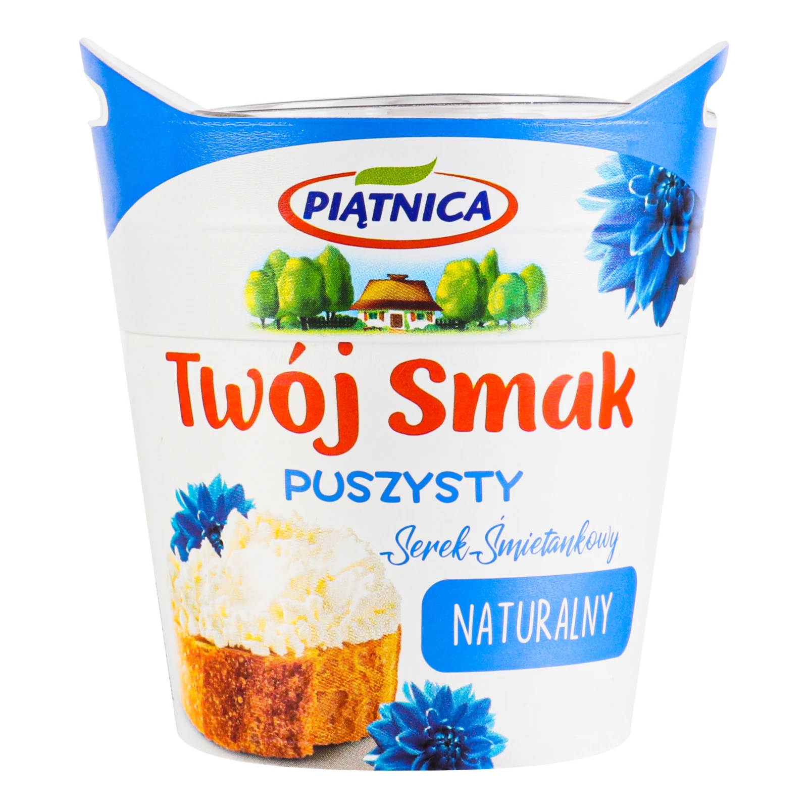 Крем-сир Piatnica Twoj Smak збитий вершковий натуральний 60% 150г Фото №:1