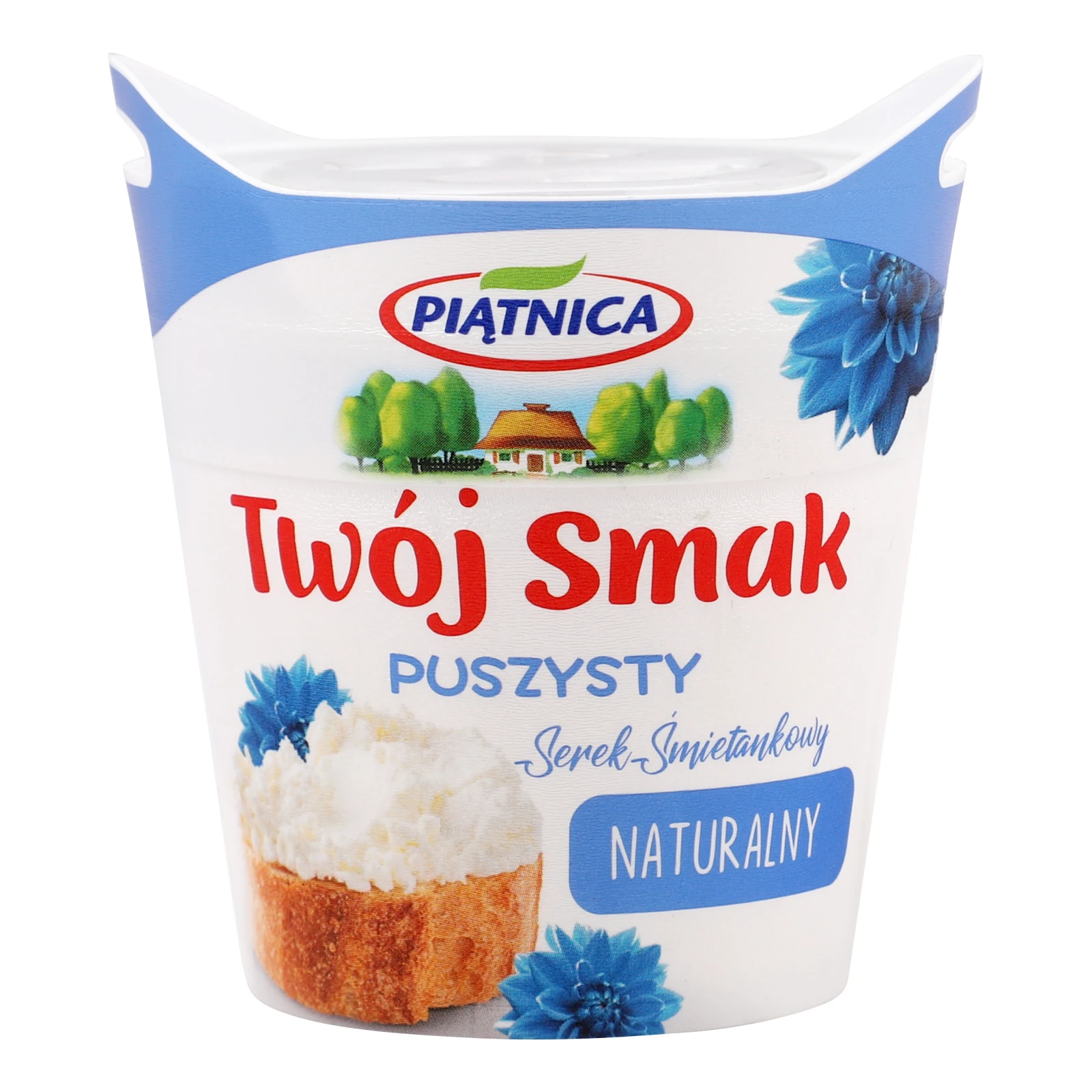 Крем-сир Piatnica Twoj Smak збитий вершковий натуральний 60% 150г Фото №:1