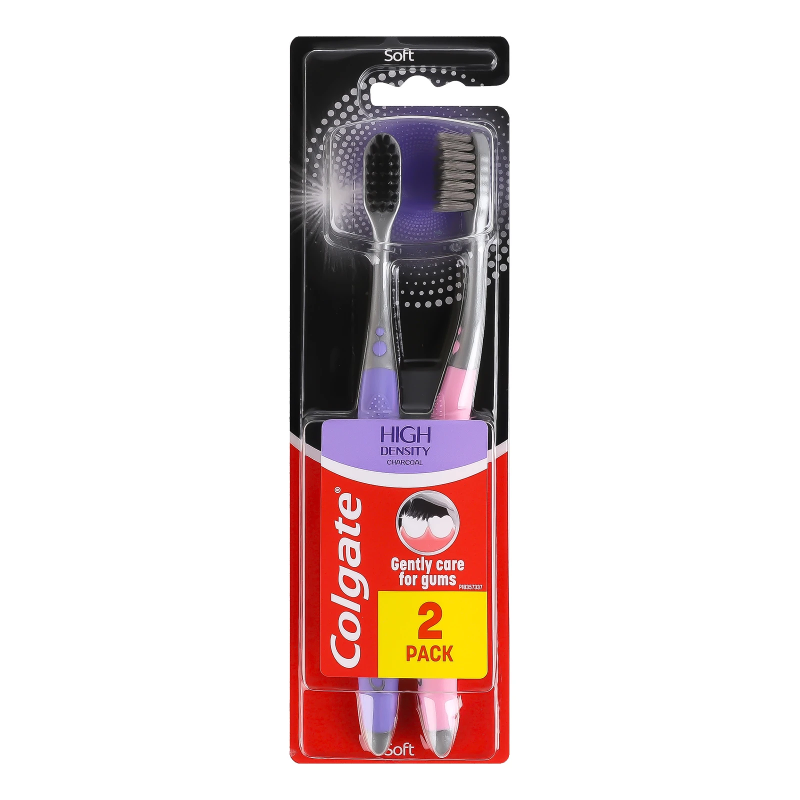 Щітка зубна Colgate High Density Charcoal Soft Фото навігації №:1