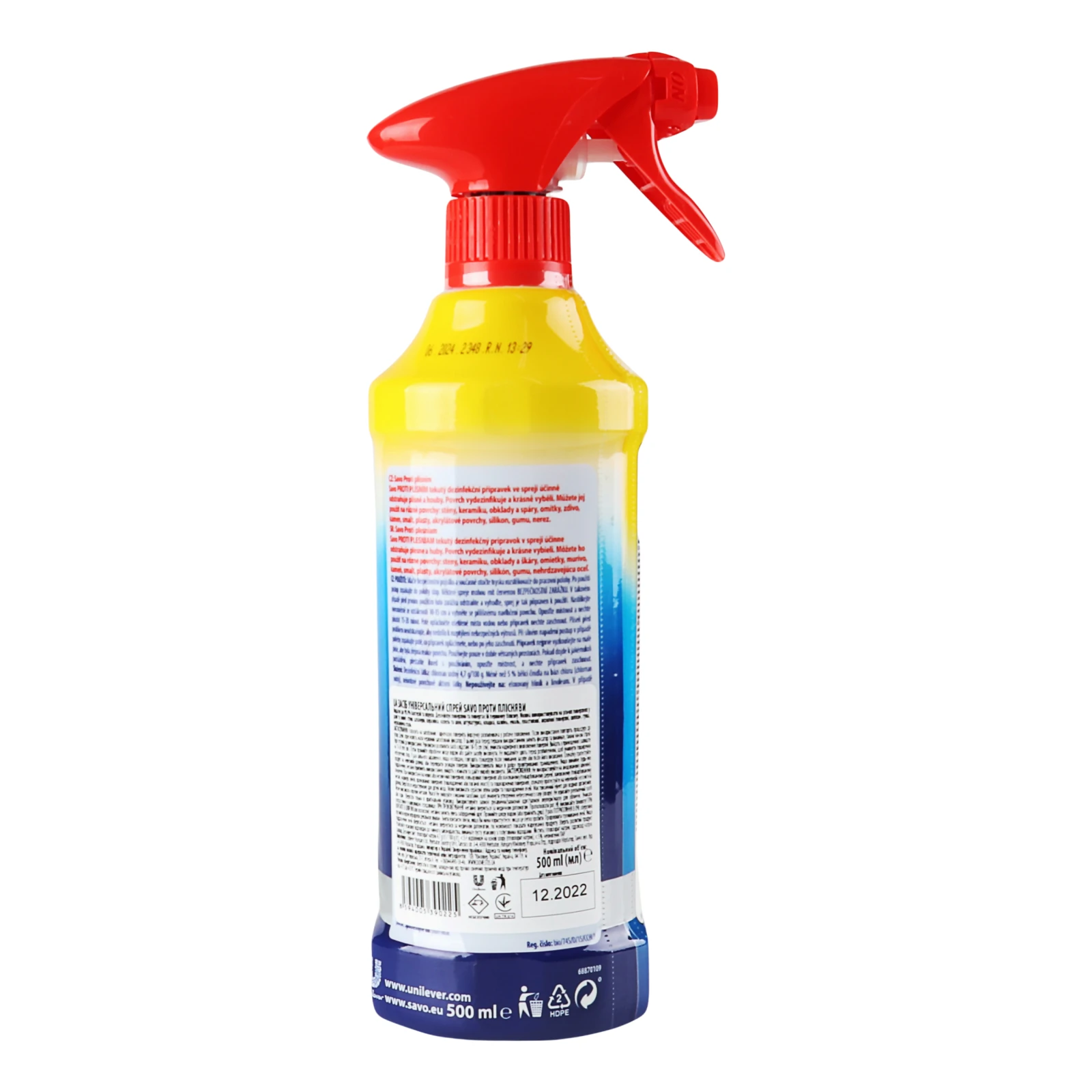 Засіб чистячий Savo універсальний проти плісняви 500мл Фото №:2