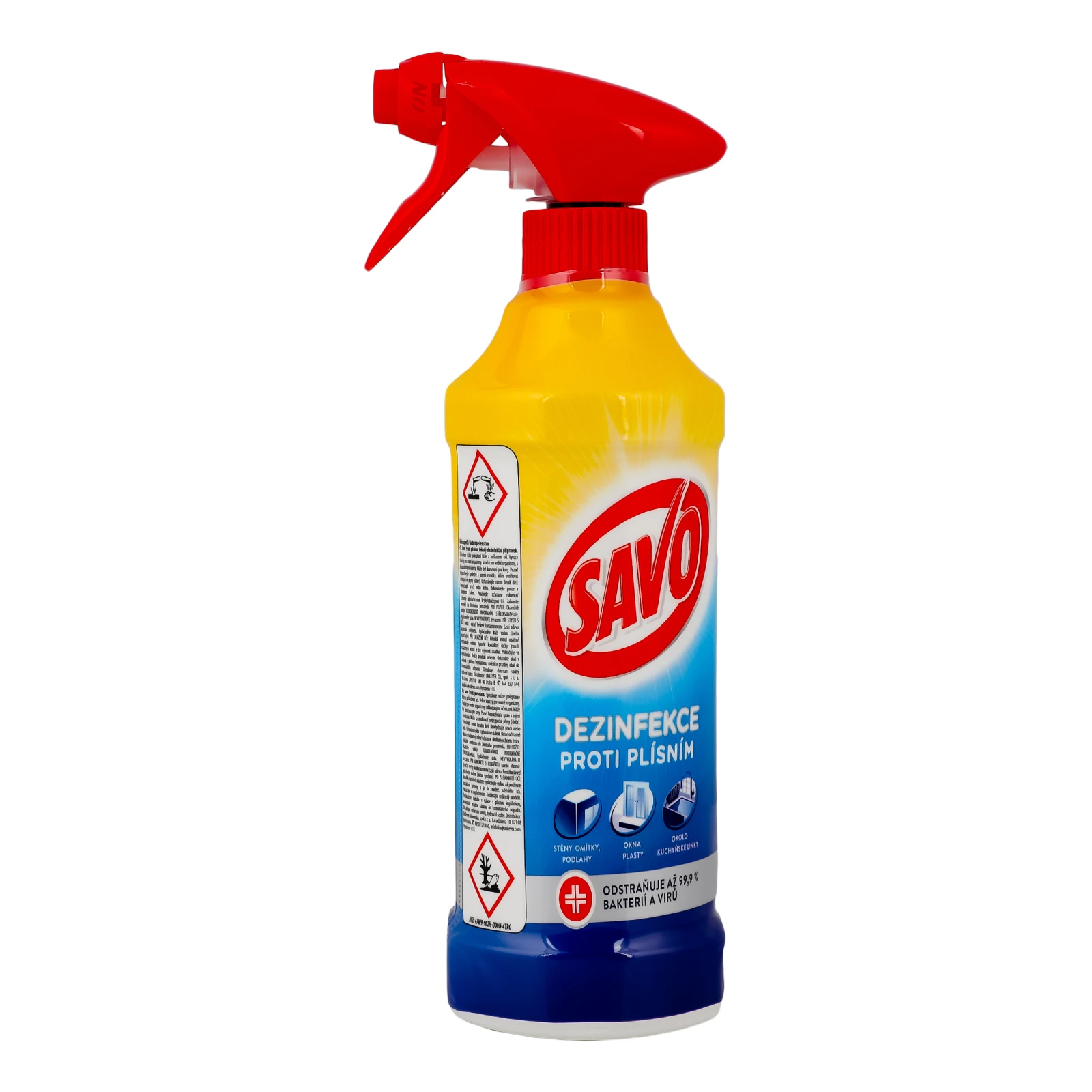 Засіб чистячий Savo універсальний проти плісняви 500мл Фото №:1