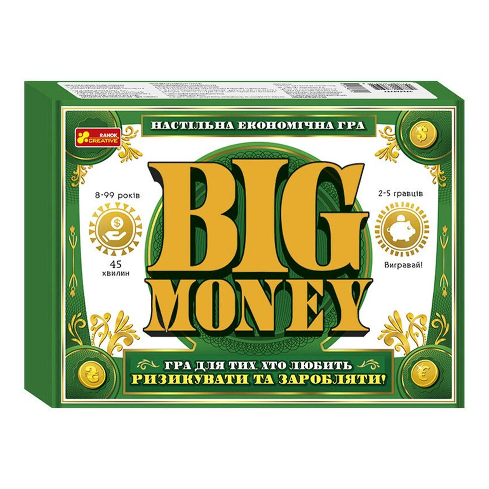 &Гра-вікторина Ranok Creative економічна Big Money Фото навігації №:1