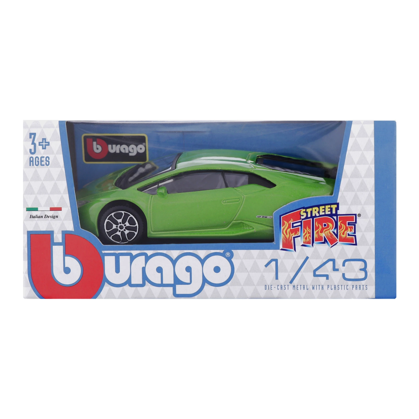 Автомодель Bburago Street Fire №18-30000 1:43 для дітей від 3-х років 1шт Фото №:1