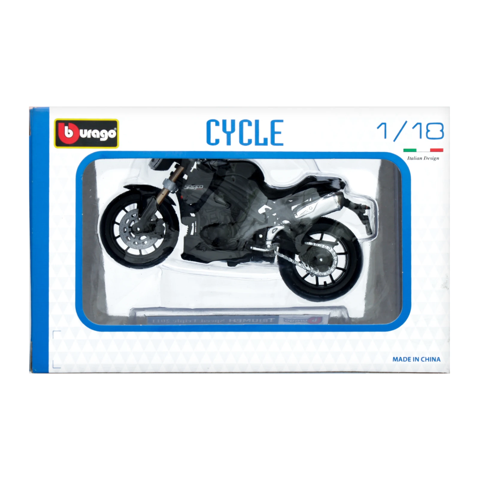 Модель масштабована Bburago Мотоцикл №18-51030 1:18 для дітей від 3-х років 1шт Фото №:2