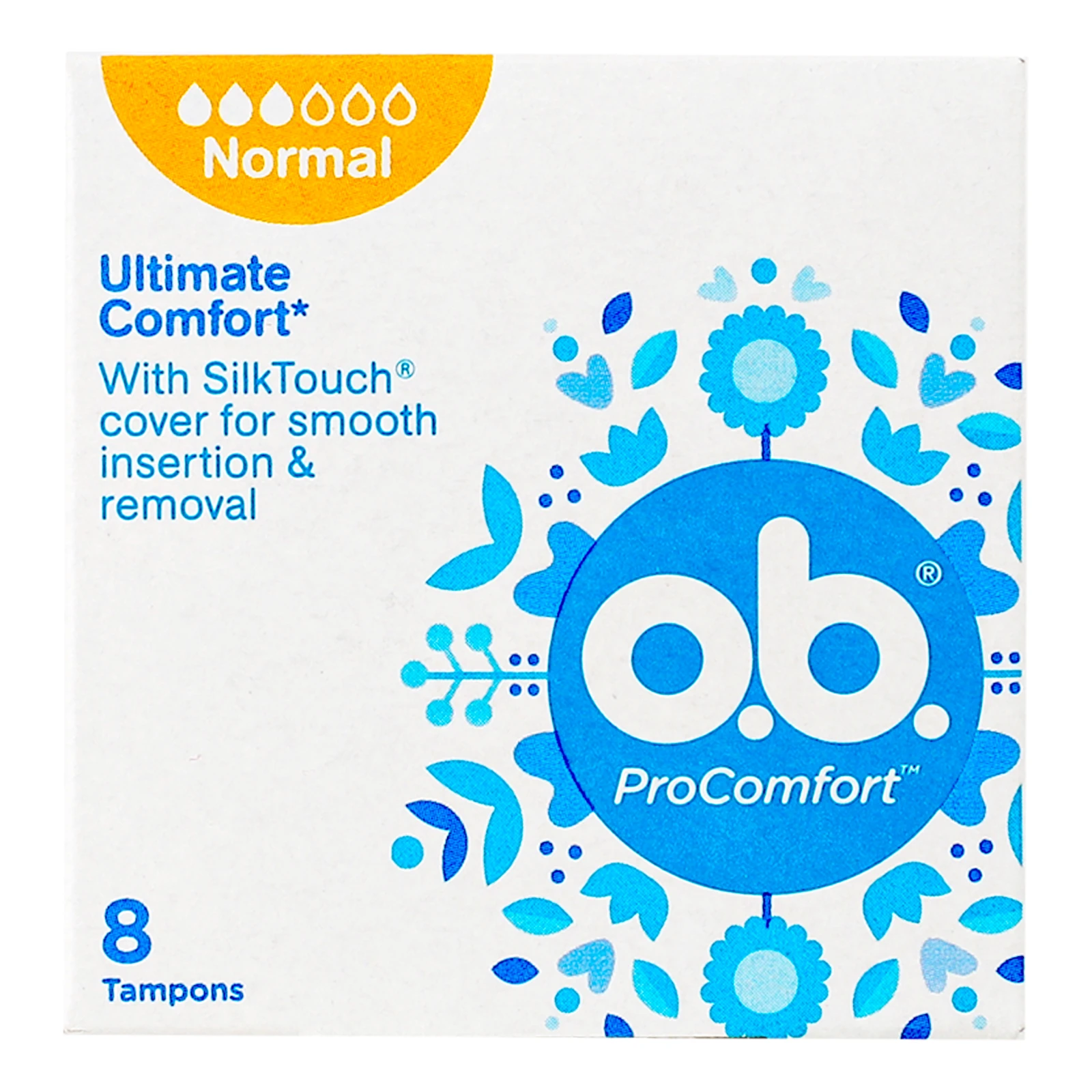 Тампони O.b. гігієнічні ProComfort Normal 8шт Фото №:1