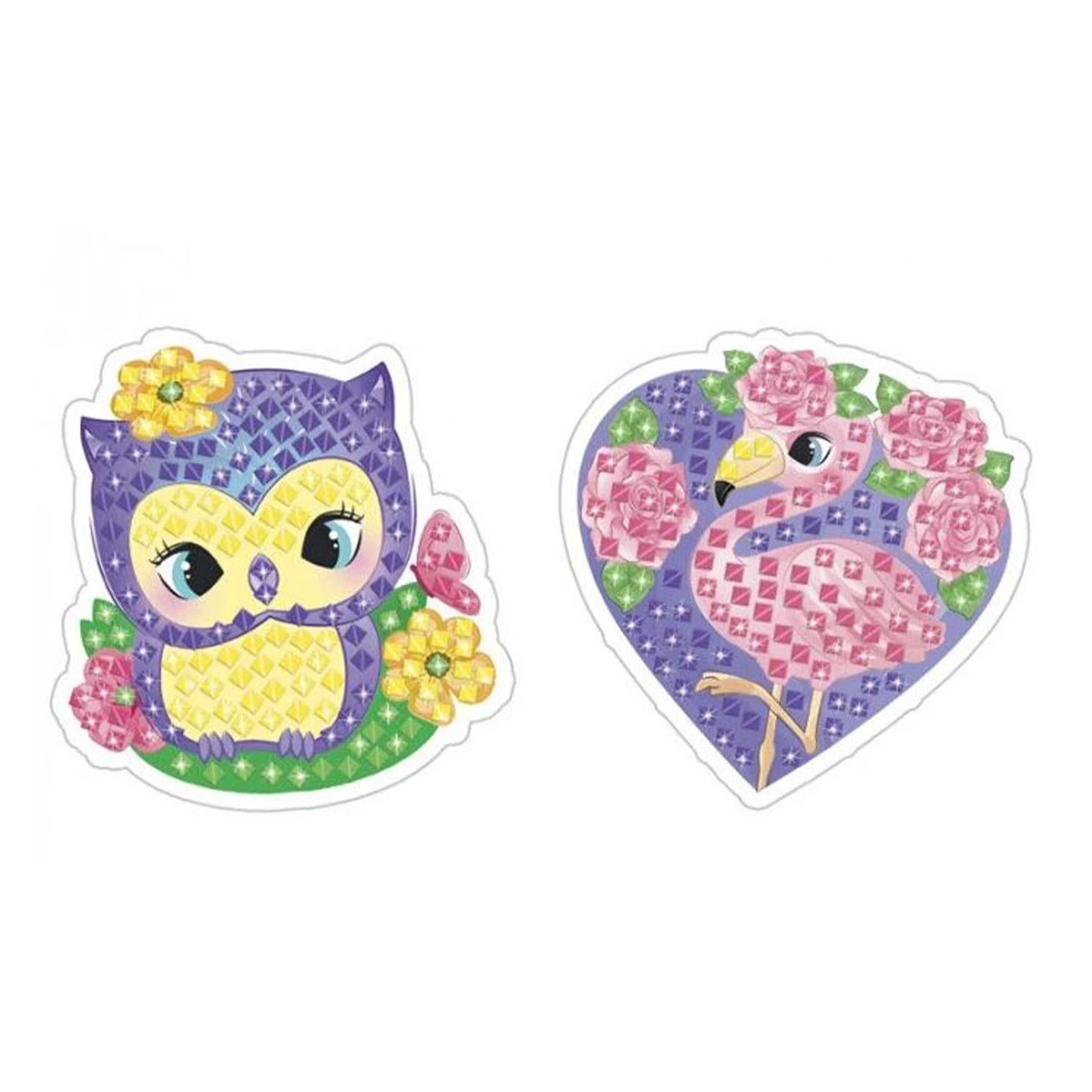 Набір для творчості Чудик Стікерна мозаїка Машина та Літак Фото №:2