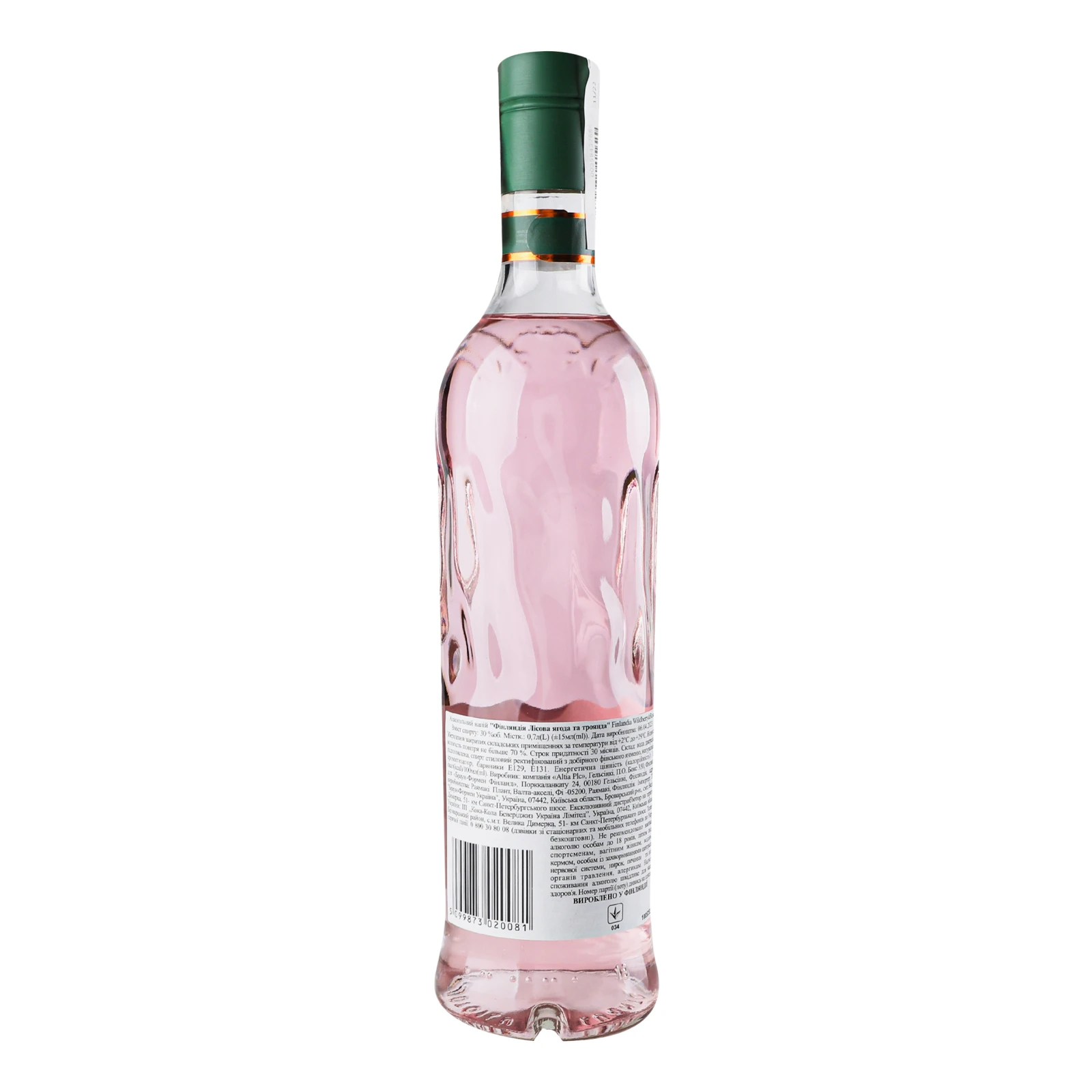 Напій спиртний Finlandia Botanical Wildberry&Rose 30% 0.7л Фото №:2