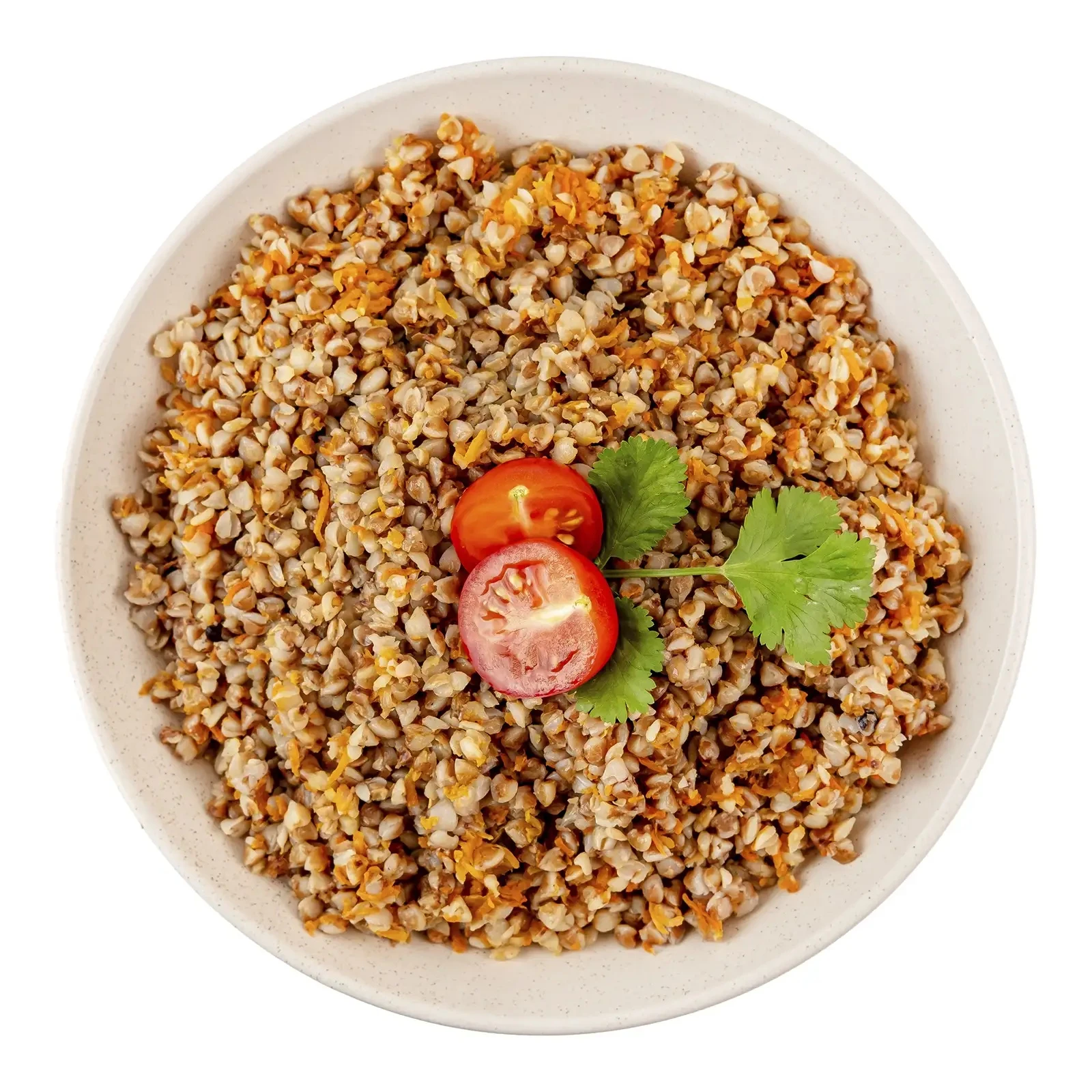 Крупа гречана з цибулею та морквою Фото №:1