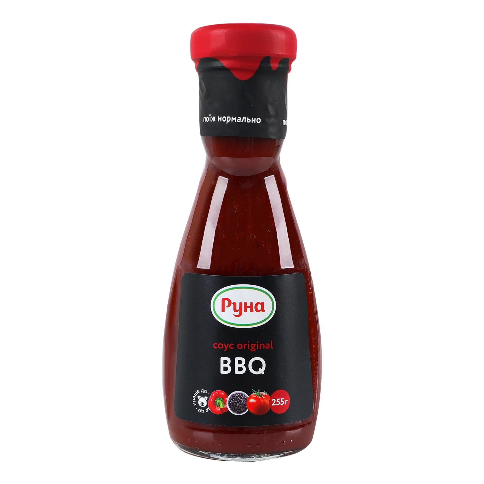 Соус Руна BBQ Original стерилізований 255г Фото №:1