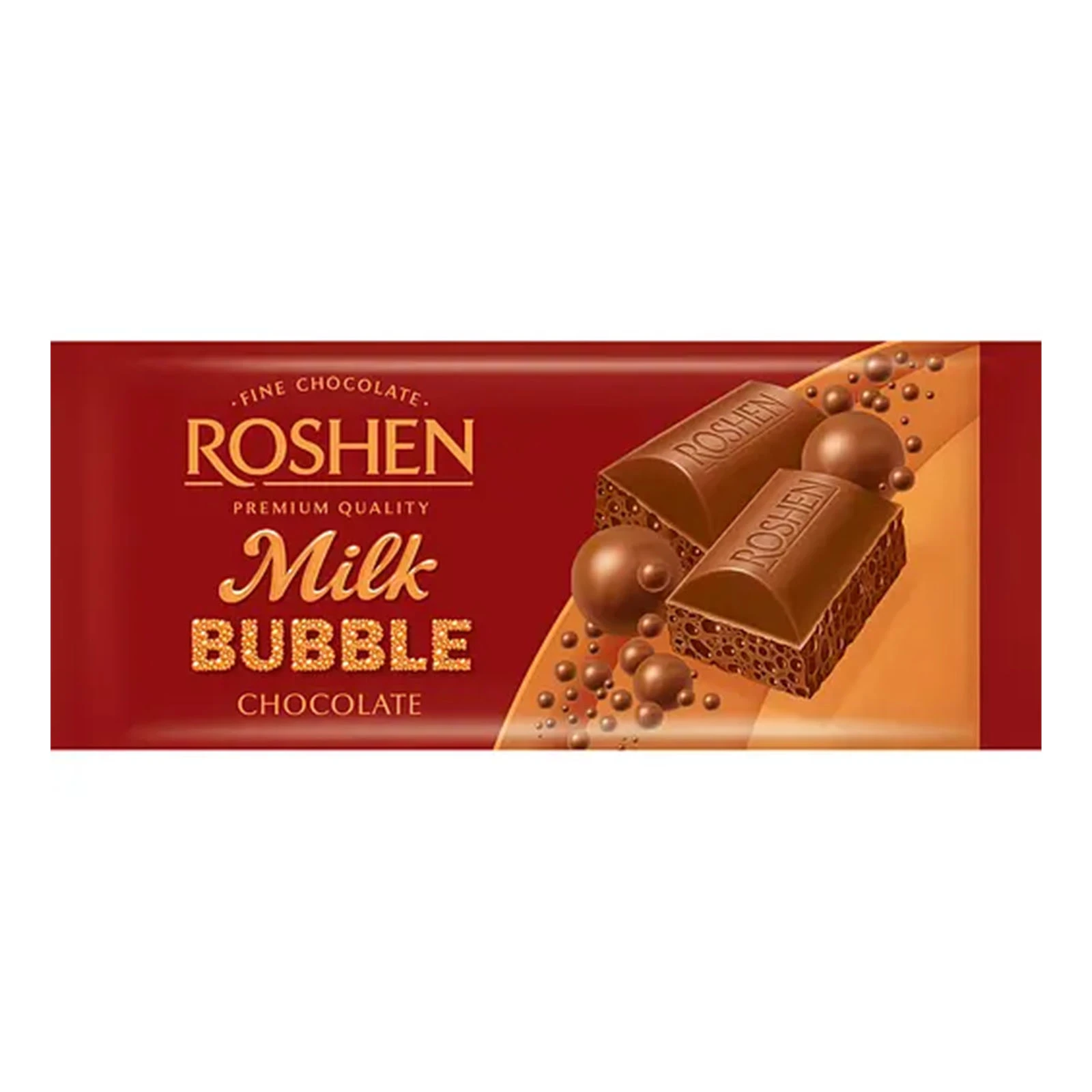 Шоколад Roshen 80г пористий молочний АКЦІЯ