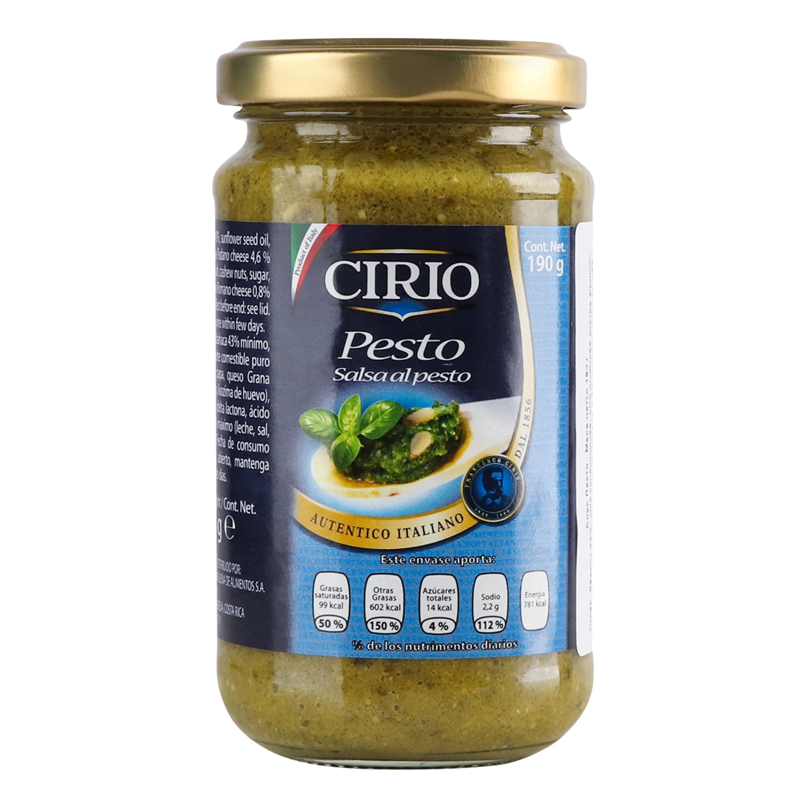 Соус Cirio Pesto 190г Фото №:1