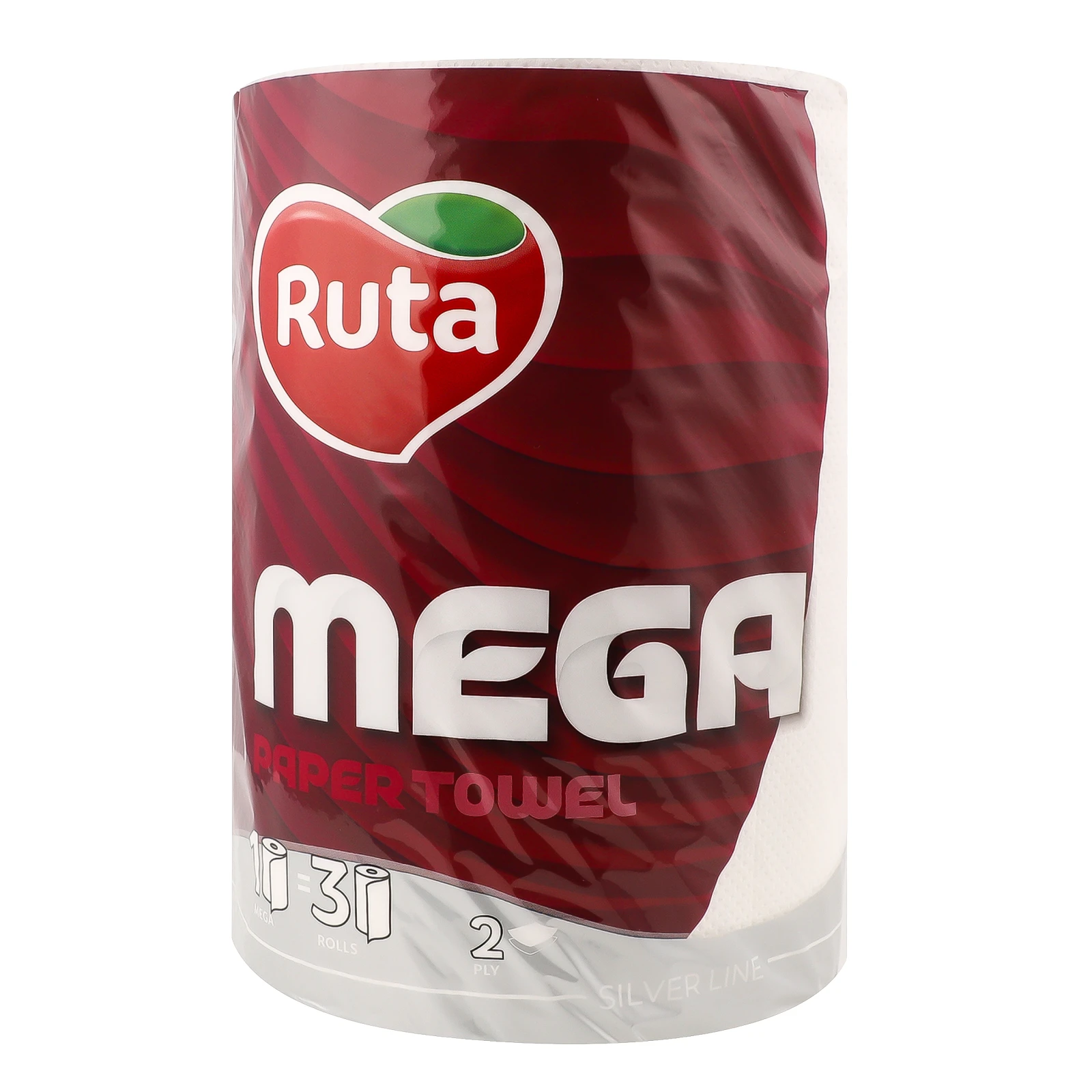 Рушник паперовий Ruta Mega 2-х шаровий 1шт Фото №:1