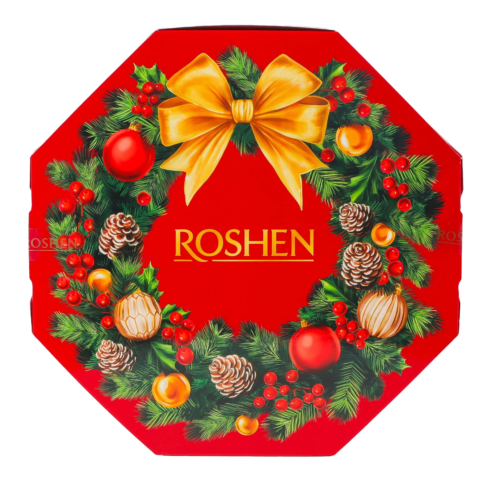 Набір подарунковий Roshen Різдвяний вінок 598г Фото №:1