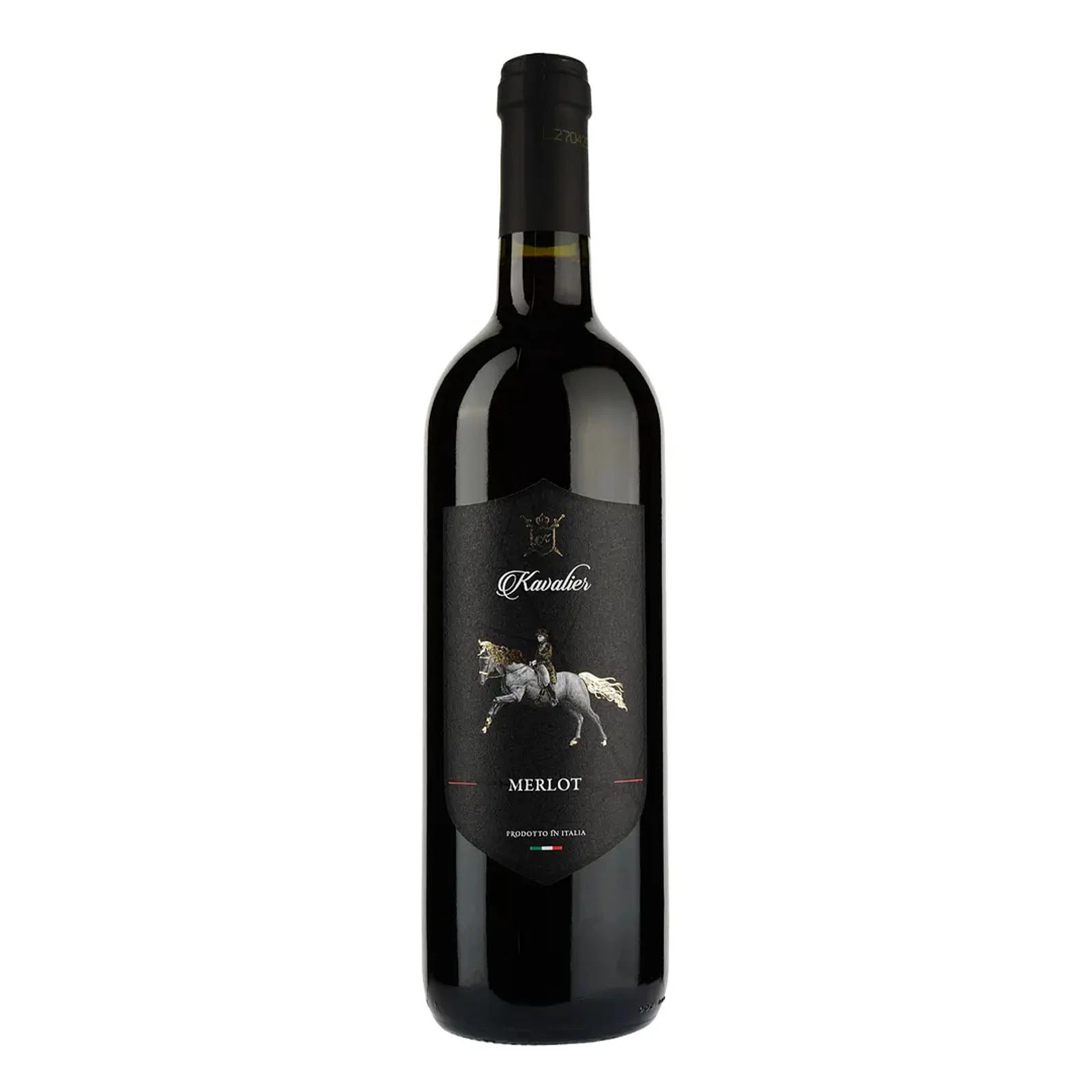 Вино Kavalier 0,75л 12% Merlot Rosso червоне сухе Фото №:1