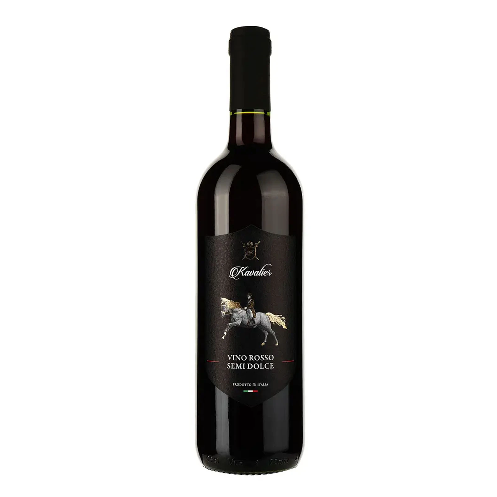 Вино Kavalier 0,75л 12% Vino Rosso Semi Dolce червоне н/сол Фото №:1