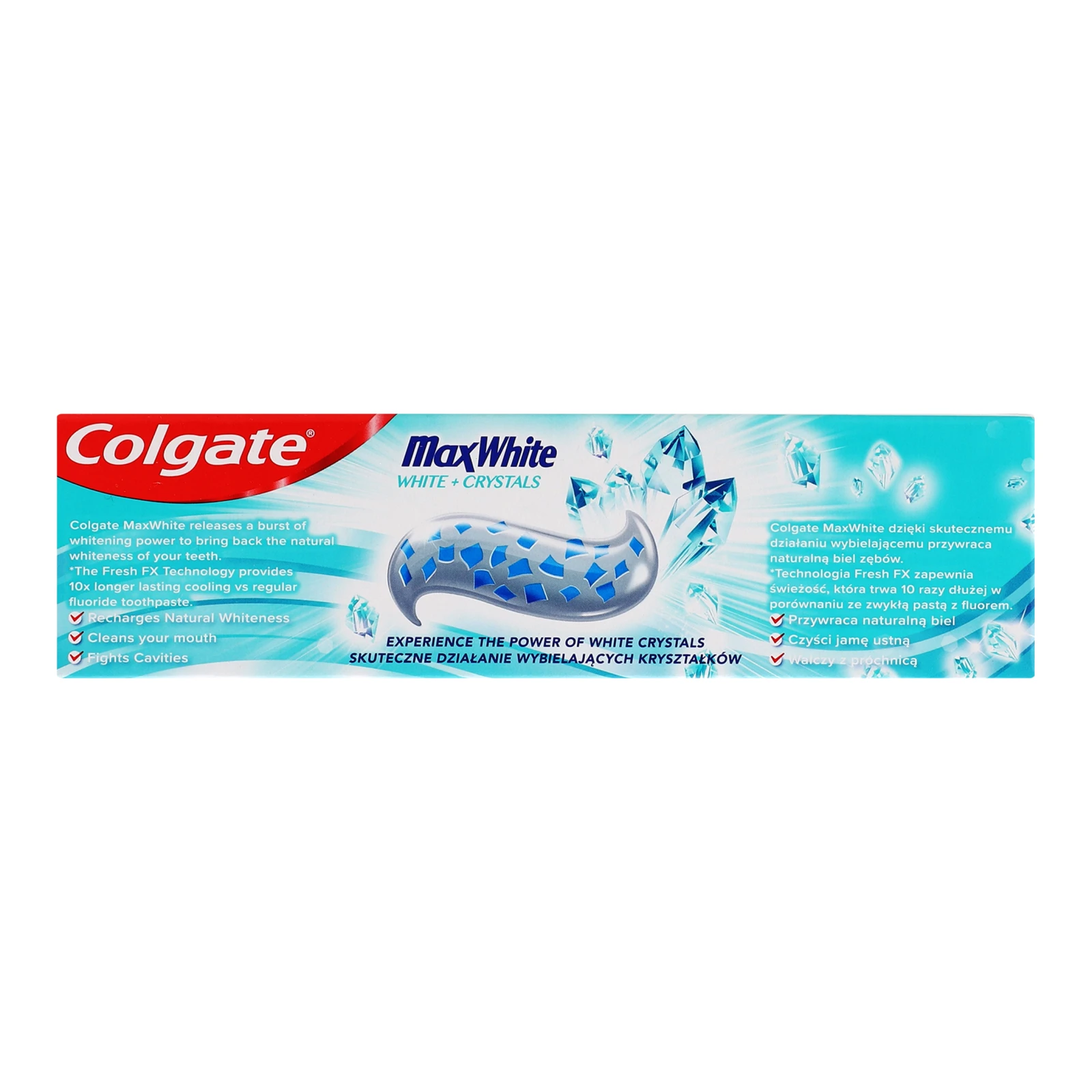 Паста зубна Colgate MaxWhite Crystal Mint Фото №:2