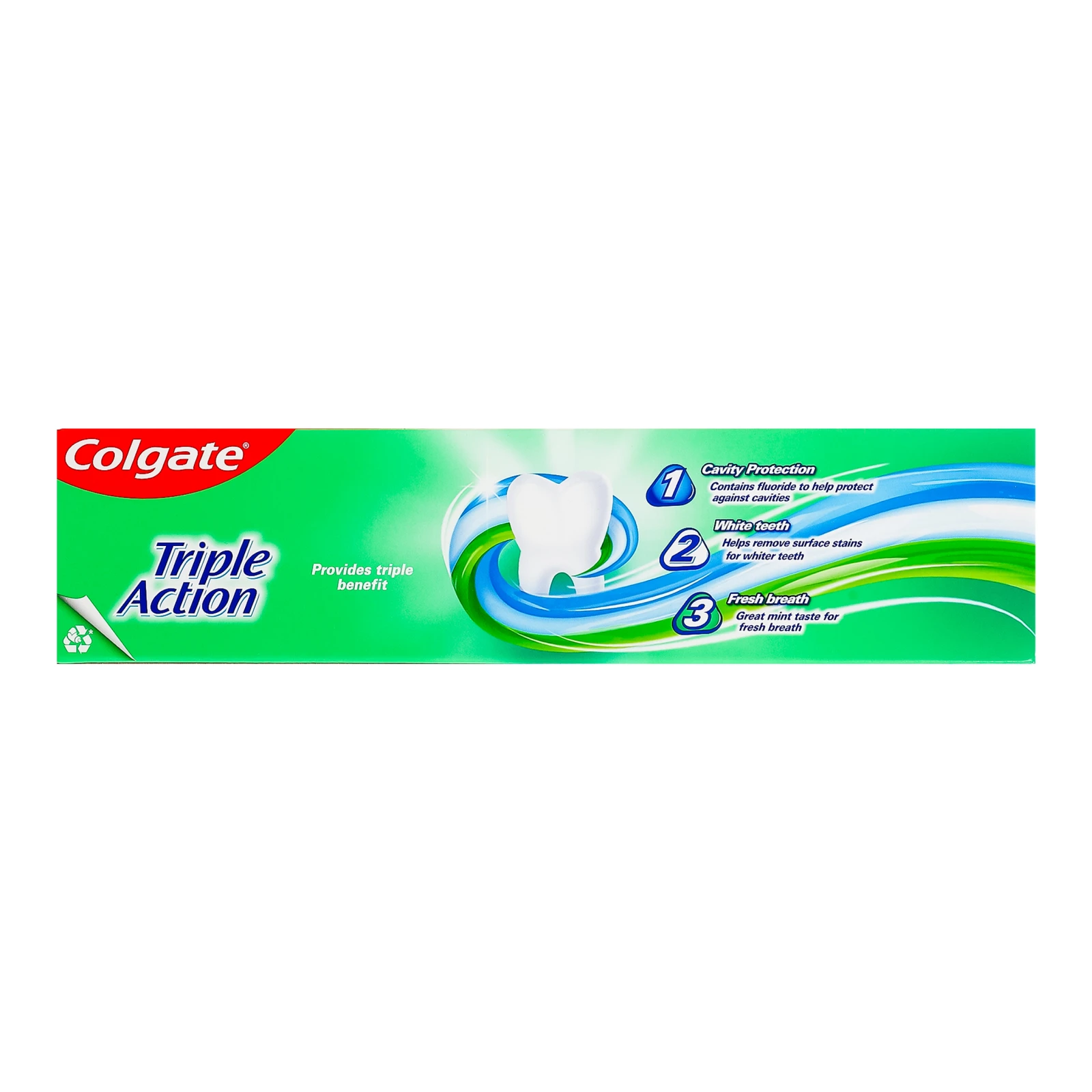 Паста зубна Colgate Потрійна дія 150мл Фото №:2