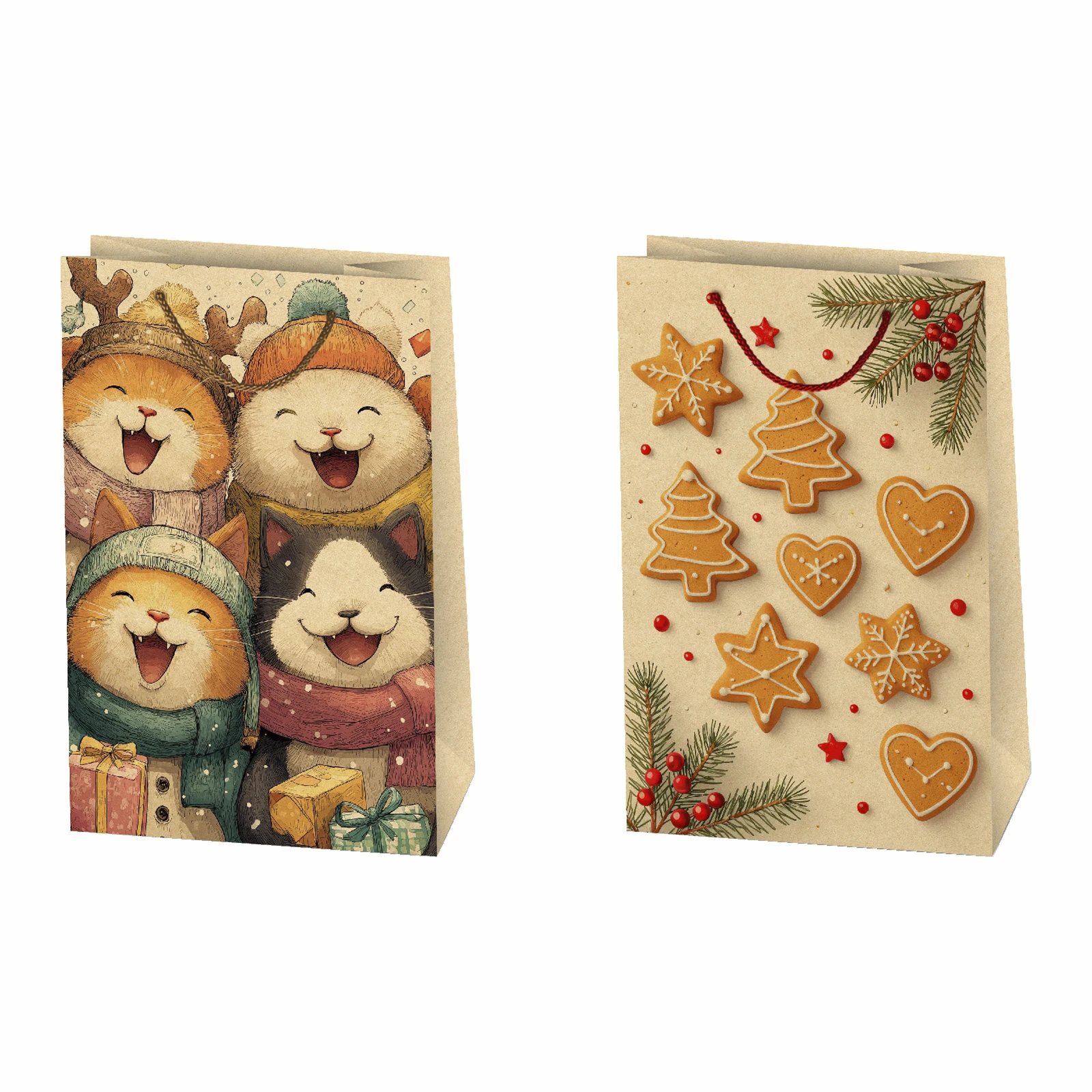 Пакет подарунковий LL-1 ЕКО НГ Фото №:1