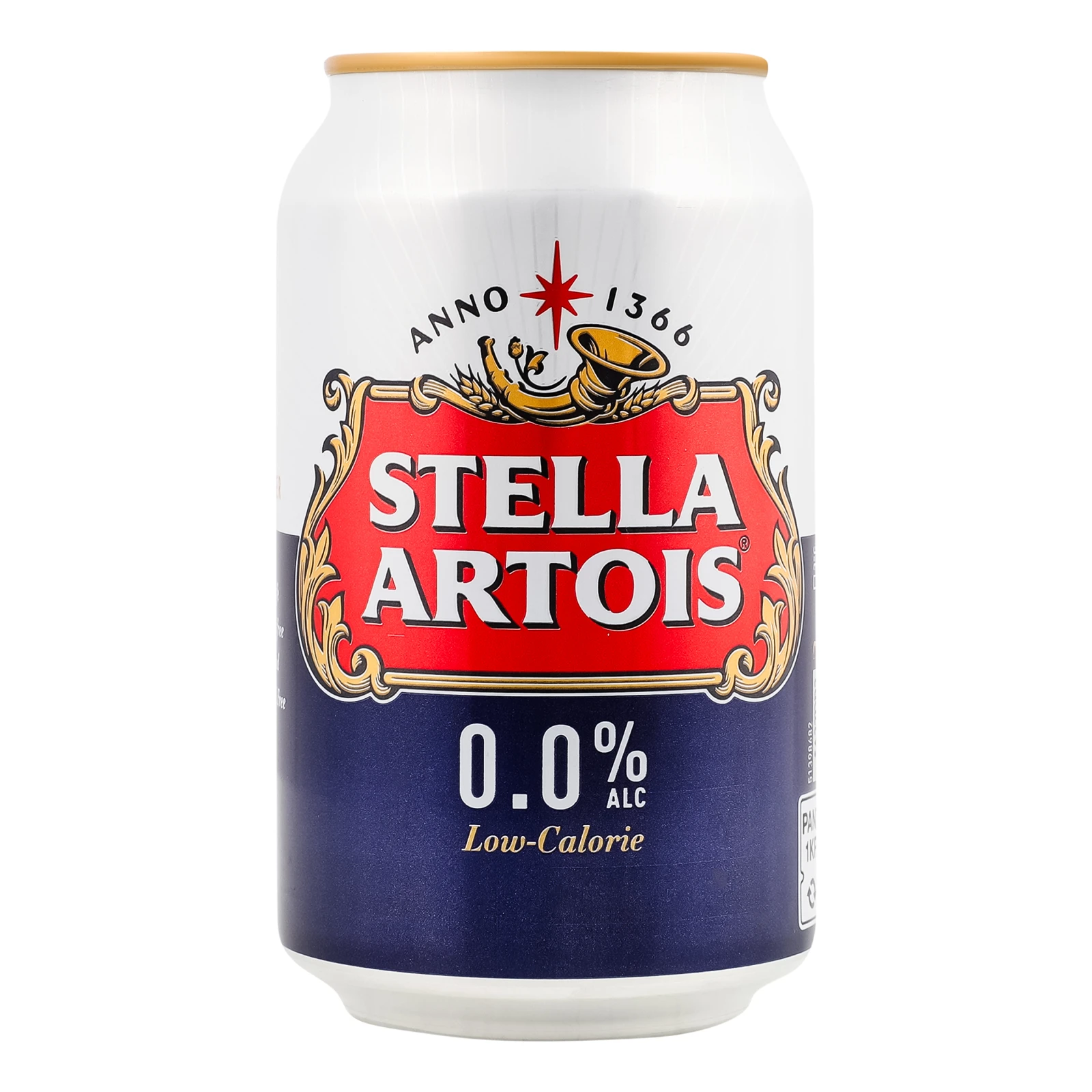 Пиво Stella Artois 0,33л б/алк з/б