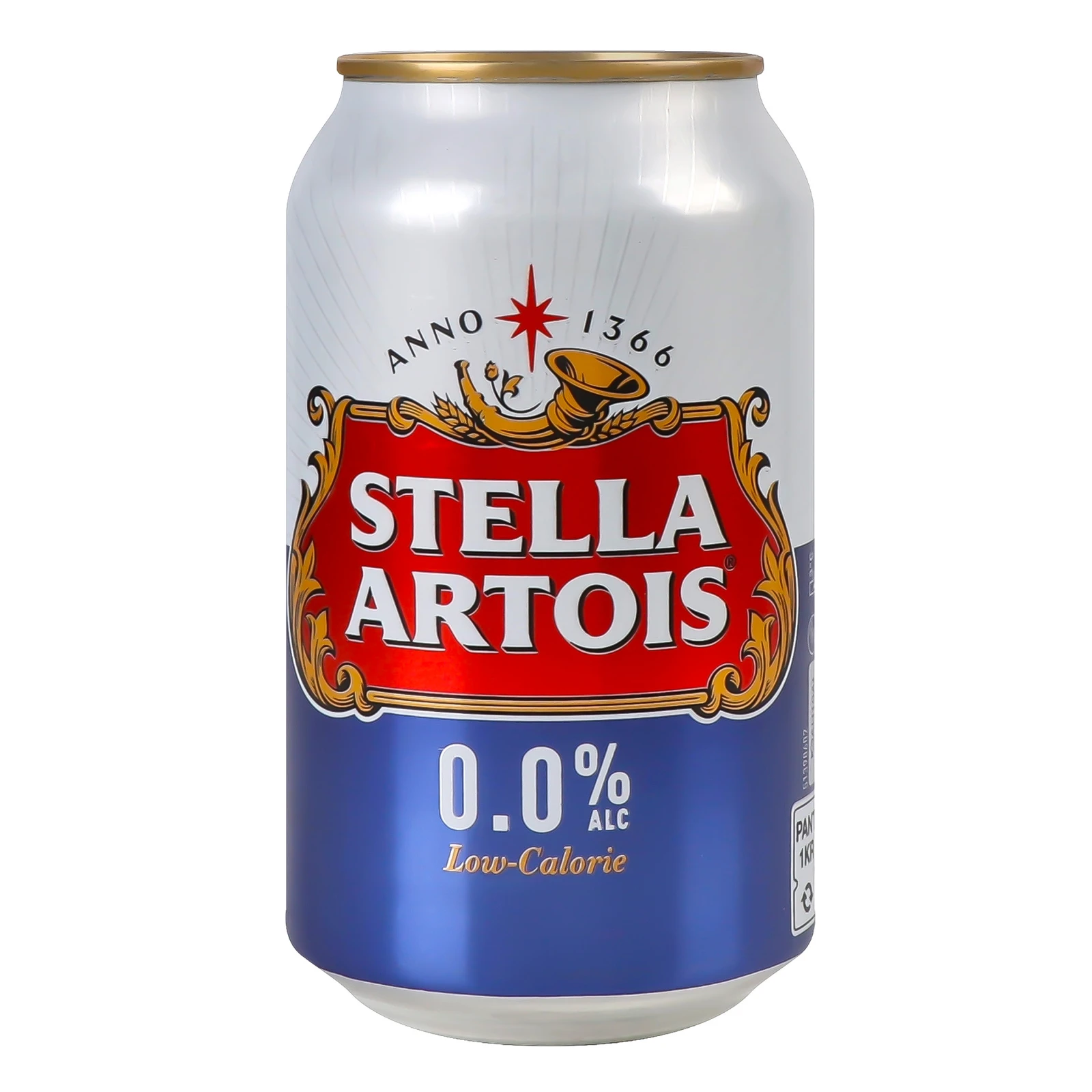 Пиво Stella Artois 0,33л б/алк з/б Фото навігації №:1