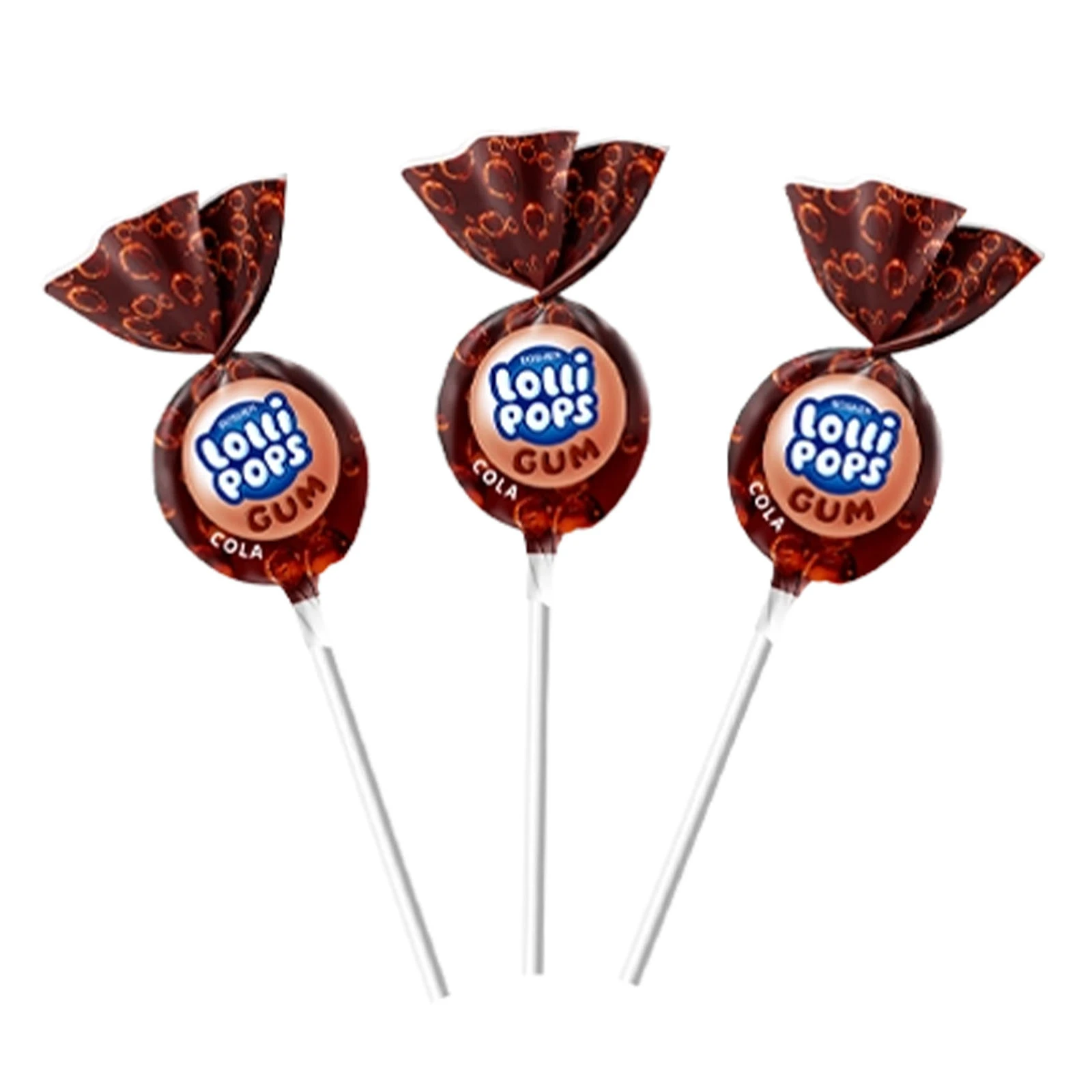 Цукерки Roshen Lollipops gum карамельні cola