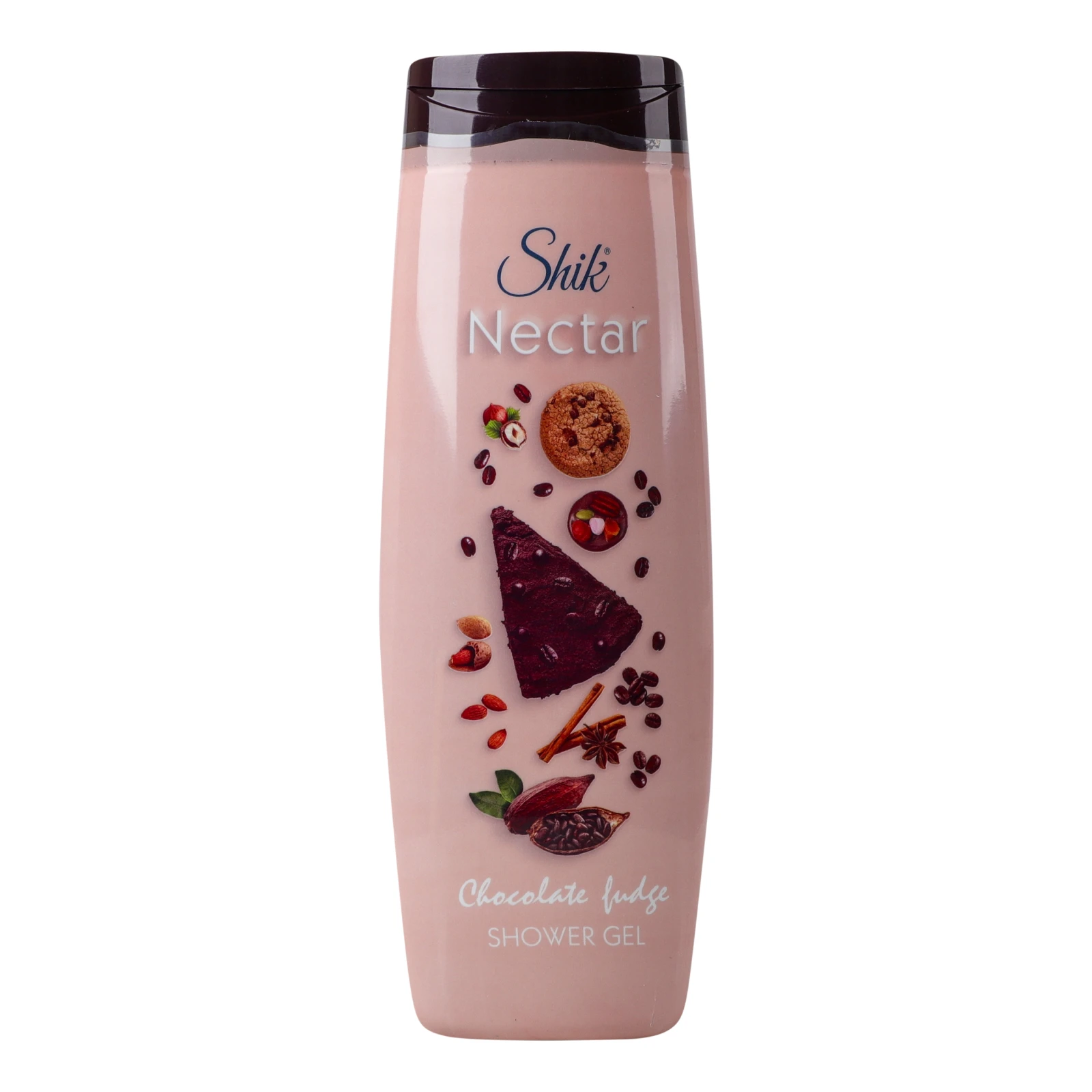 Гель для душу Shik Nectar chocolate fudge 400г Фото навігації №:1
