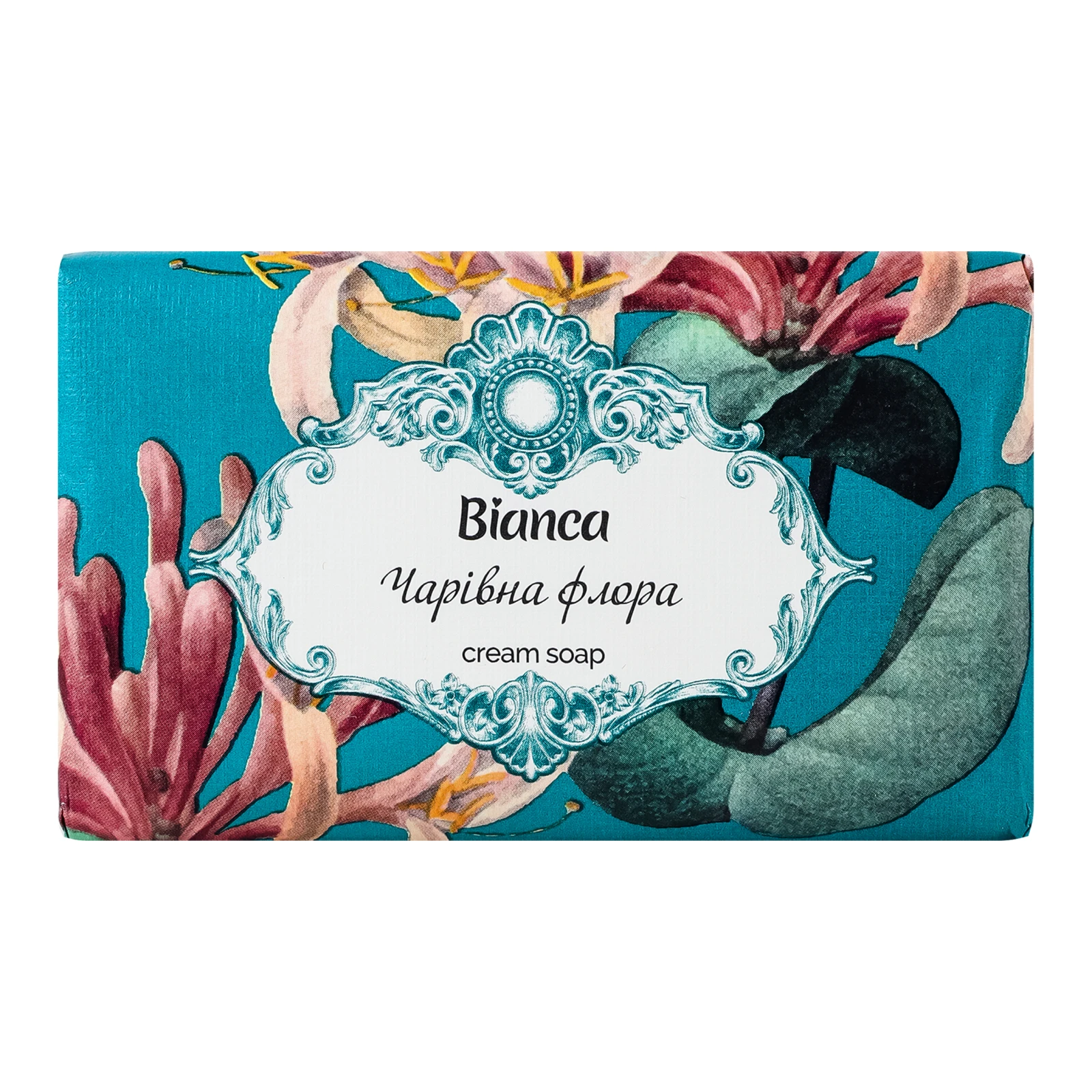 Крем-мило Bianca тверде косметичне Чарівна флора 200г Фото №:1