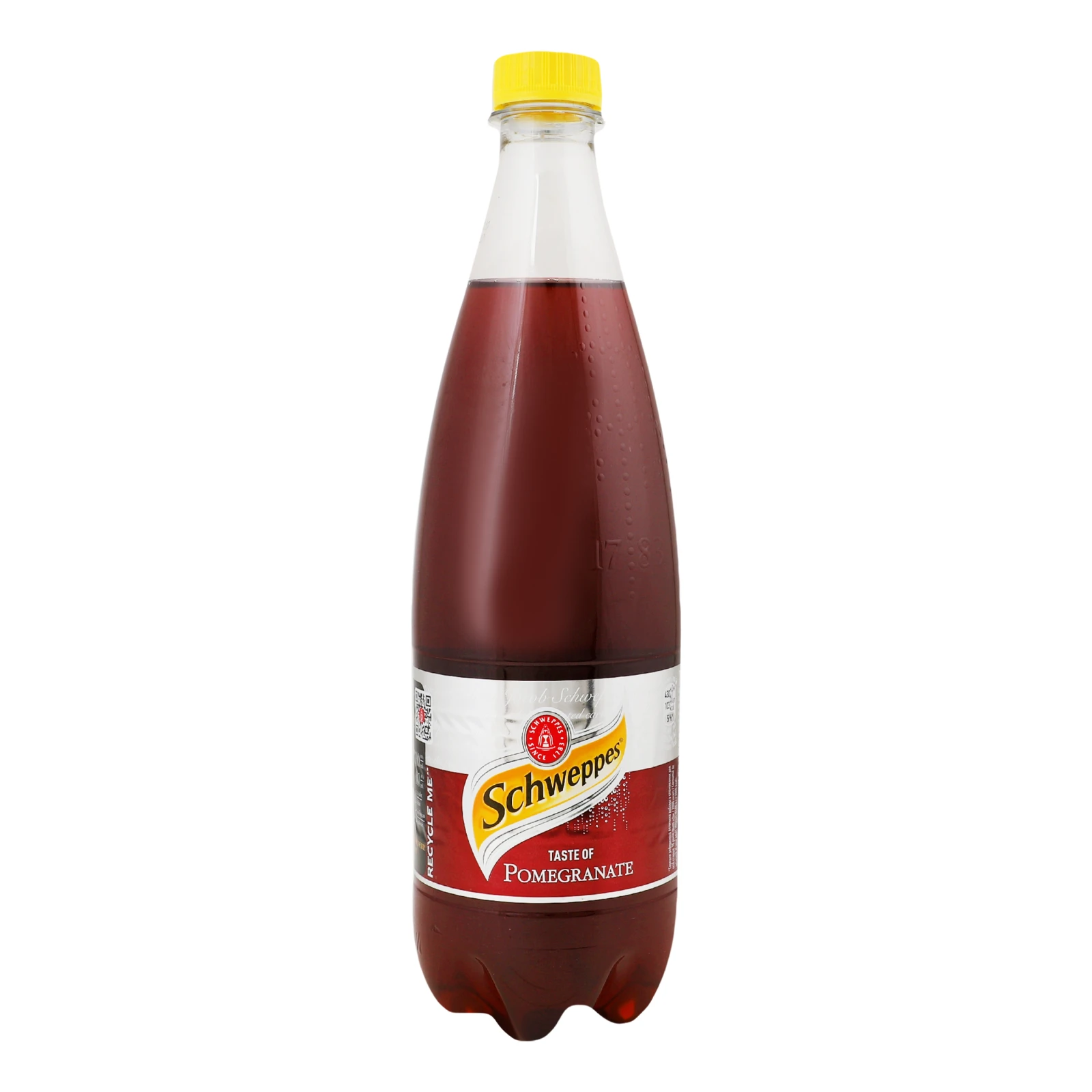 Напій безалкогольний Schweppes Pomegranate сильногазований на ароматизаторах 750мл Фото навігації №:1