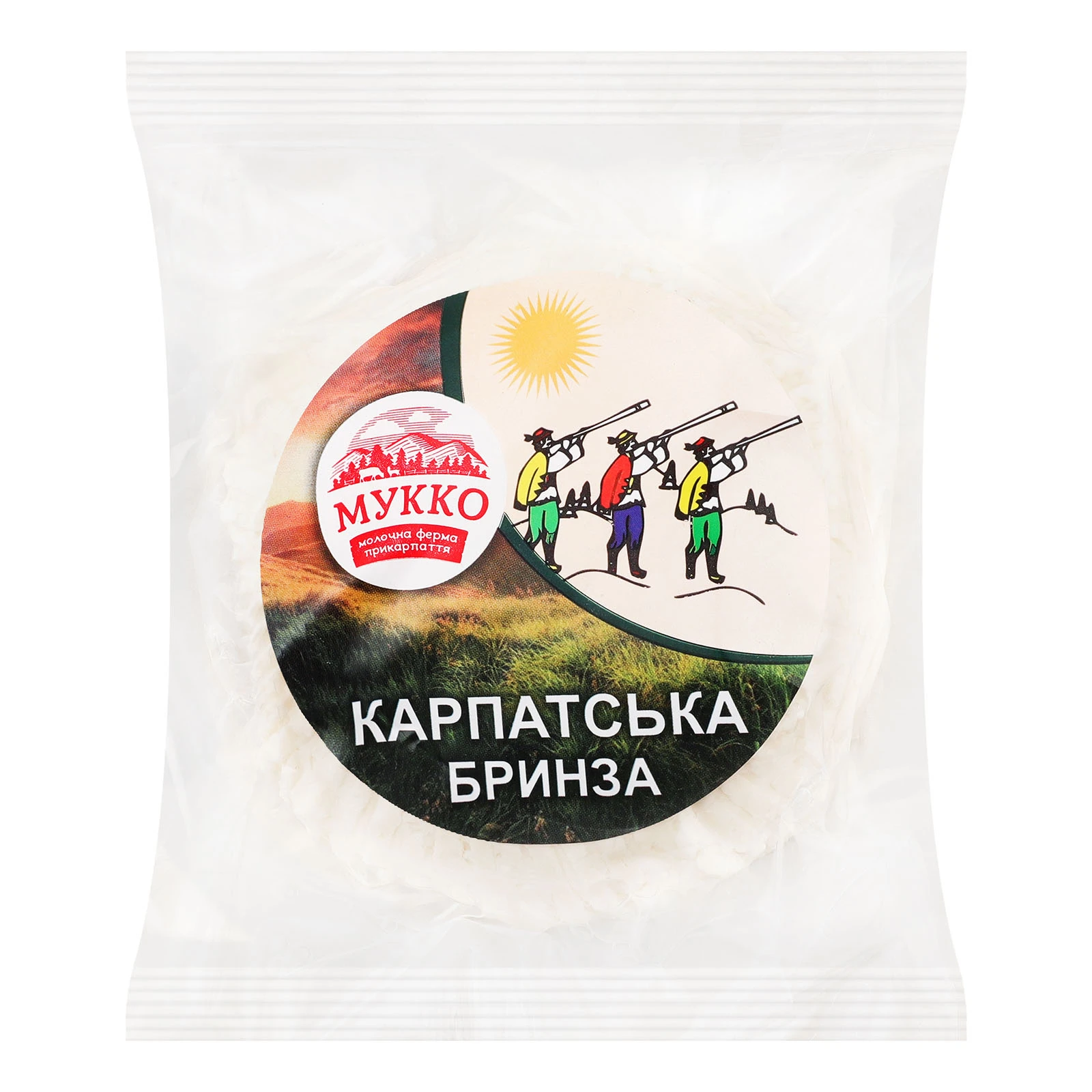 Сир Мукко м'який Карпатська бринза 48.3%