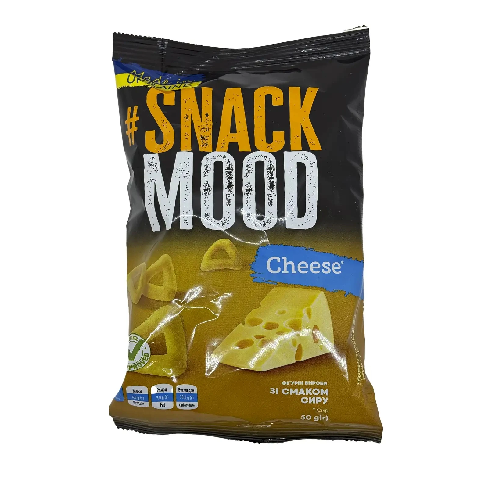 Снеки Snack Mood 50г смак сиру Фото №:1
