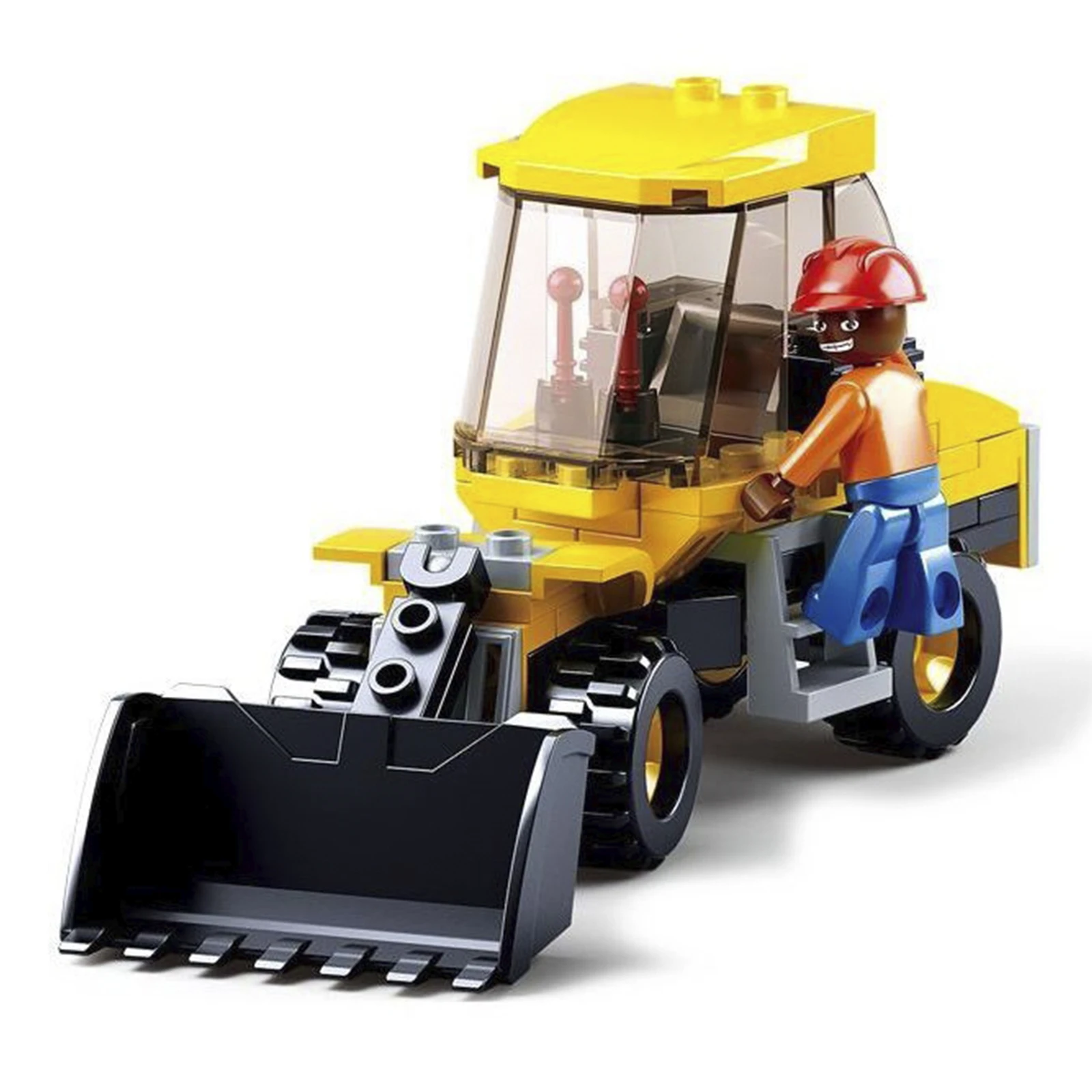 Конструктор Sluban M38-B0377 Місто будтехніка фігурка 4види 83дет. в диспл. Фото №:3