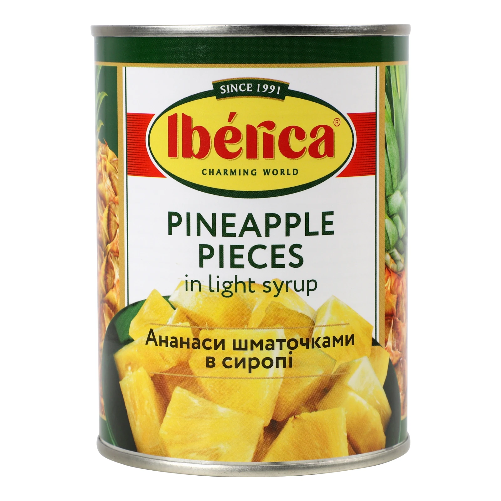 Ананас Iberica шматочками у сиропі 565г Фото №:1