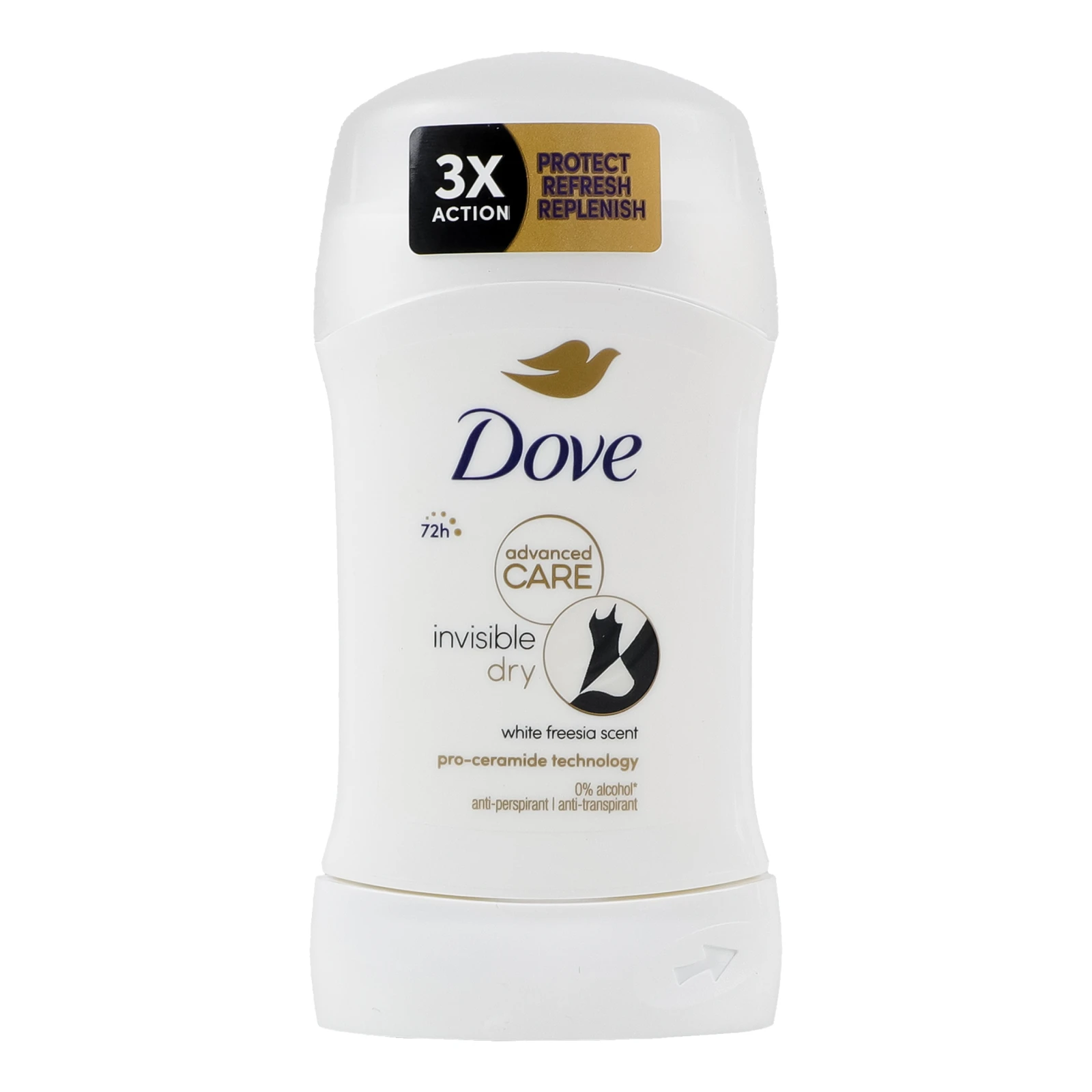 Антиперспірант Dove Advanced care Invisible dry Аромат білої фрезії олівець 50мл