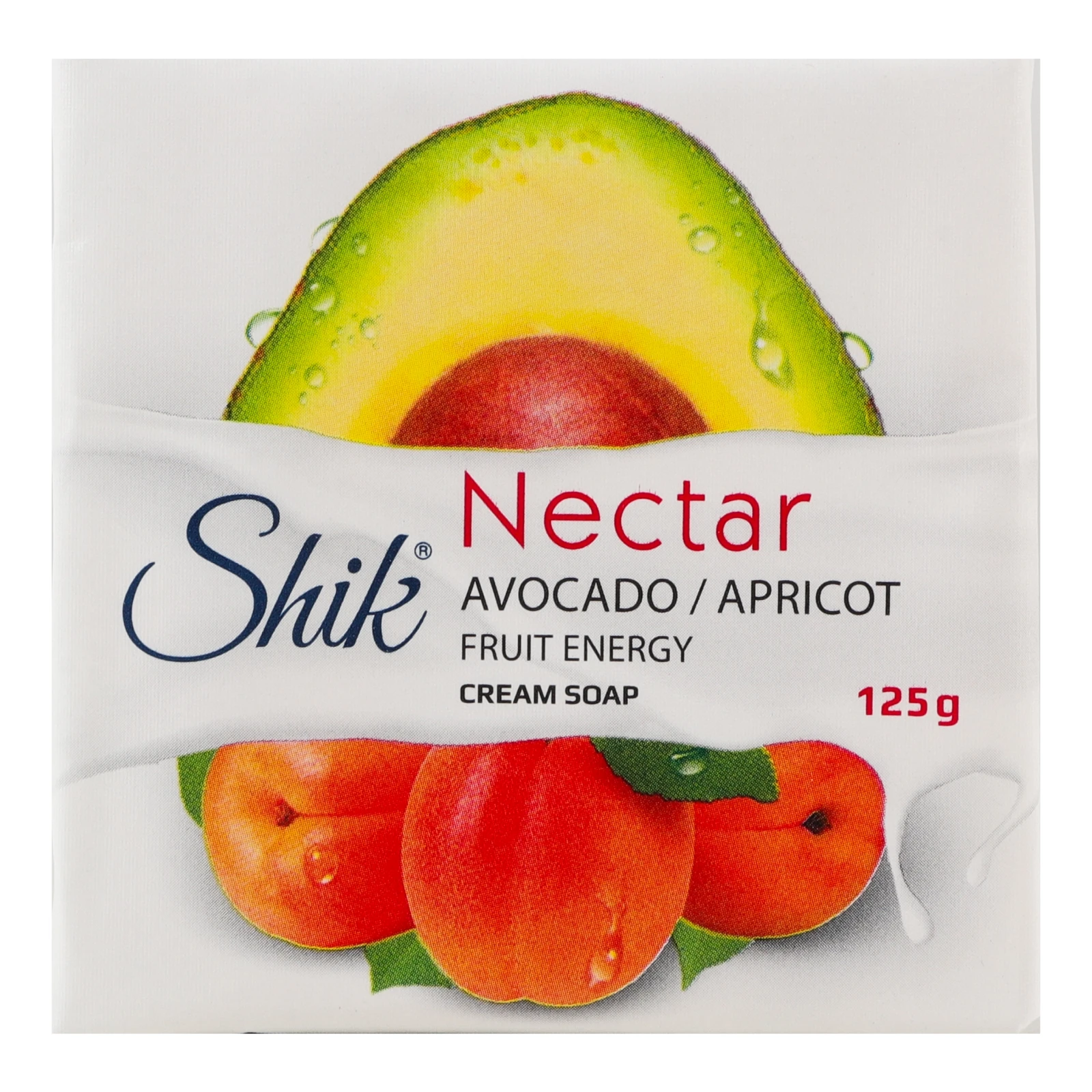 Крем-мило Shik Nectar тверде Авокадо і абрикос 125г Фото №:1