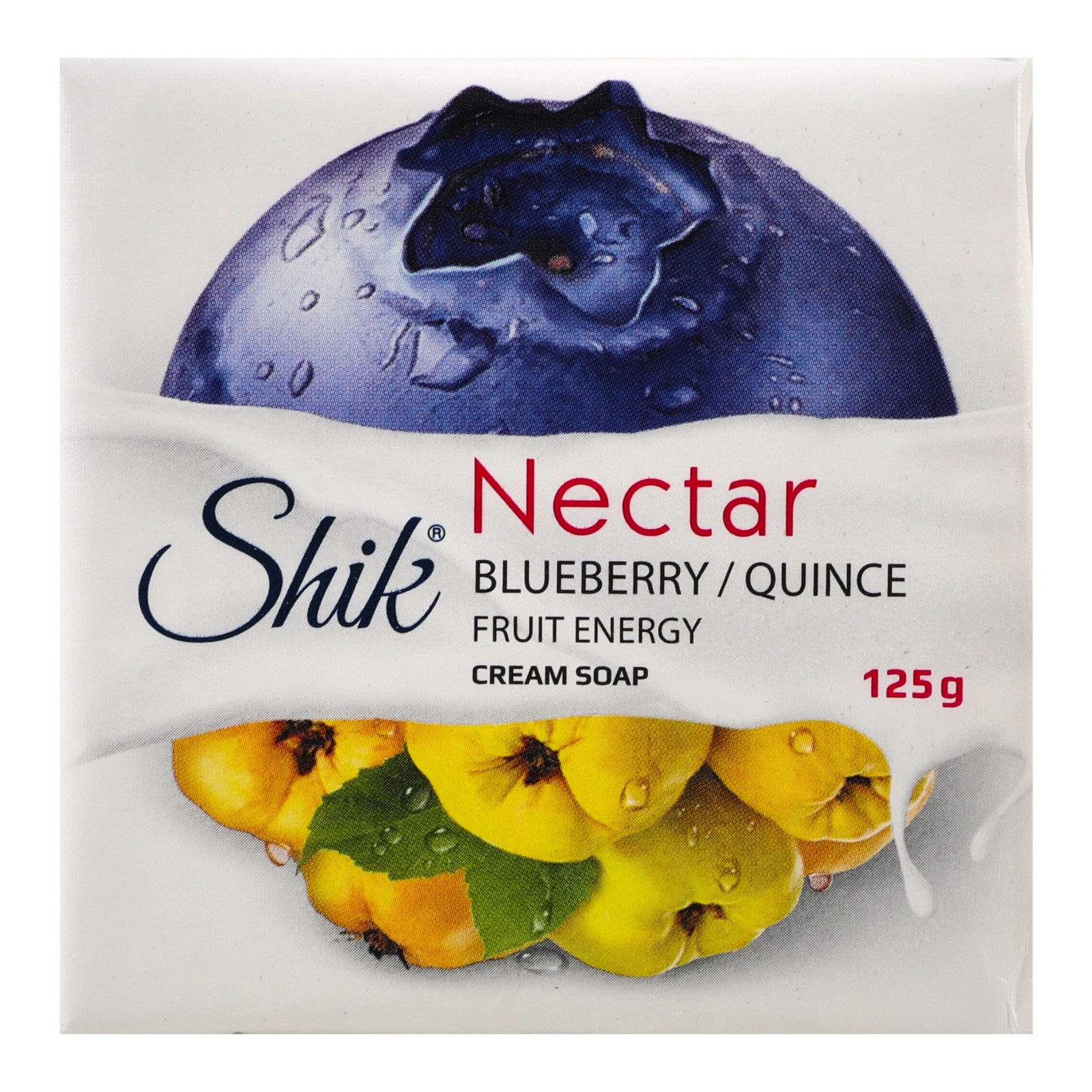 Крем-мило Shik Nectar тверде Чорниця і айва 125г Фото №:1
