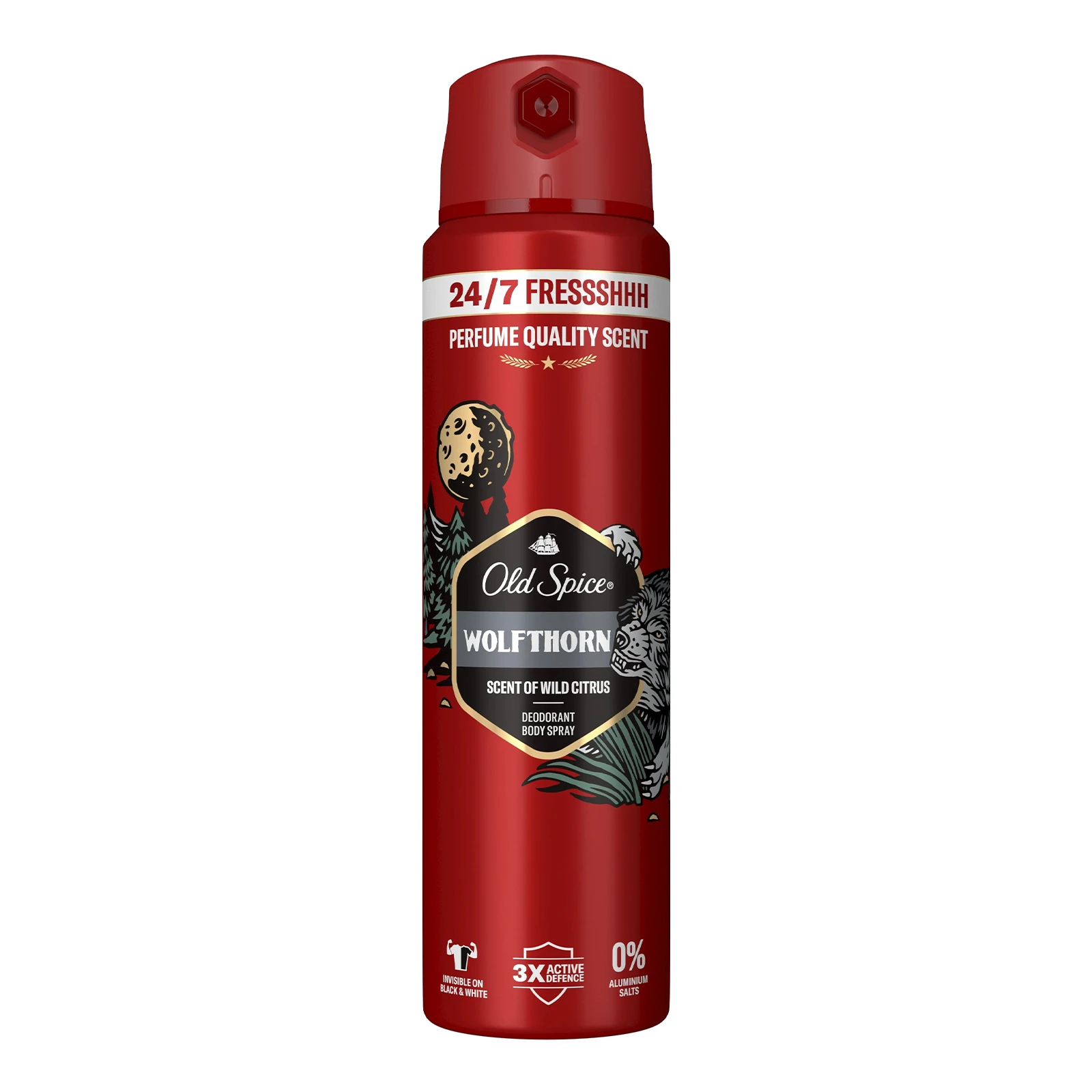 Дезодорант Old Spice Wolfthorn аерозольний 150мл Фото №:1