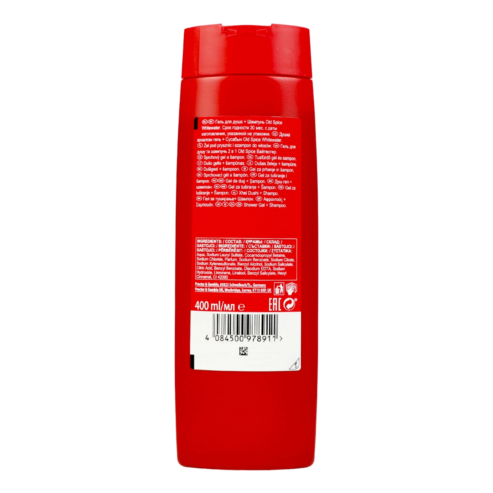 Гель для душу Old Spice WhiteWater 400мл Фото №:2